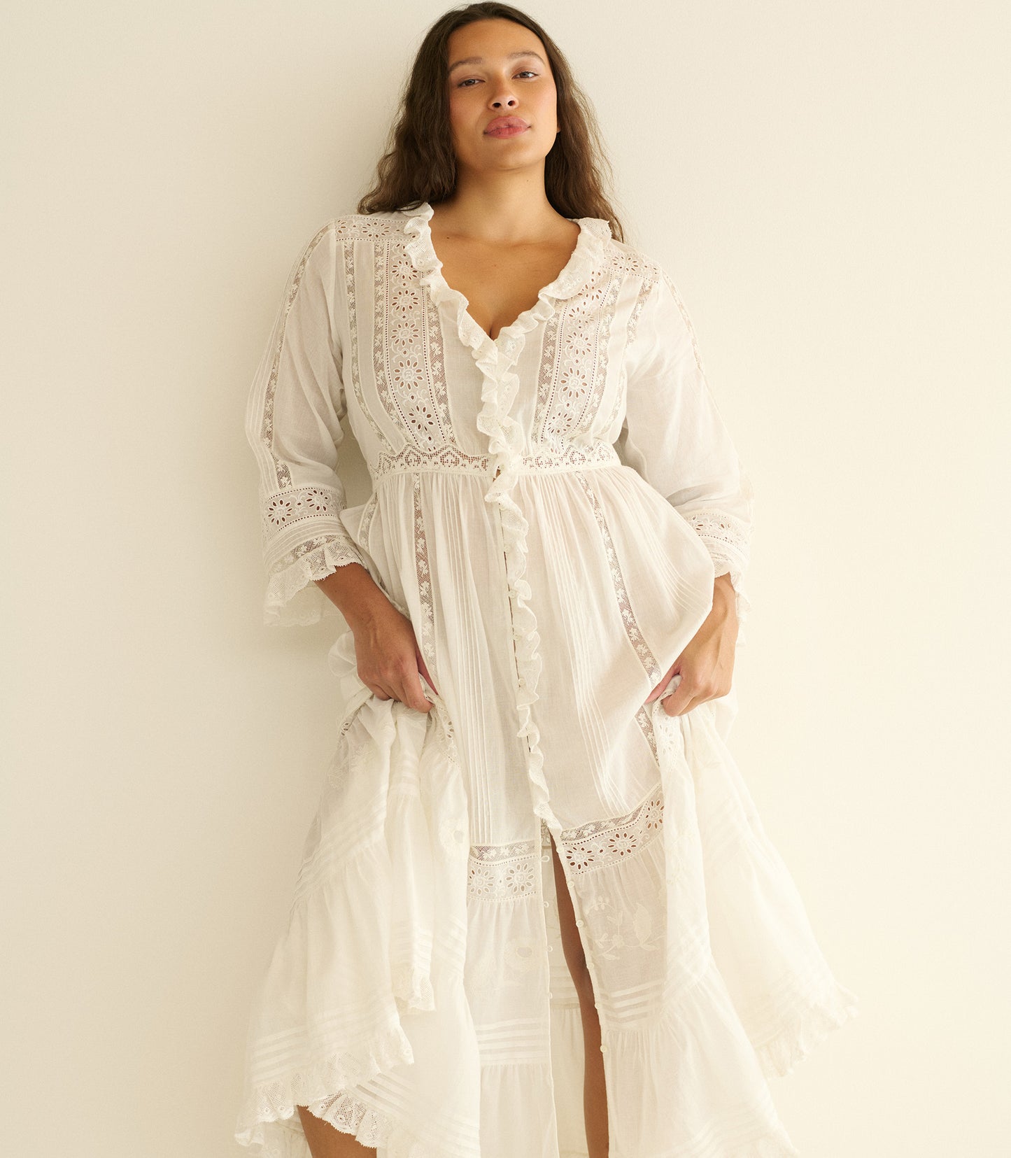 CLEMENCIA DRESS -- SALT