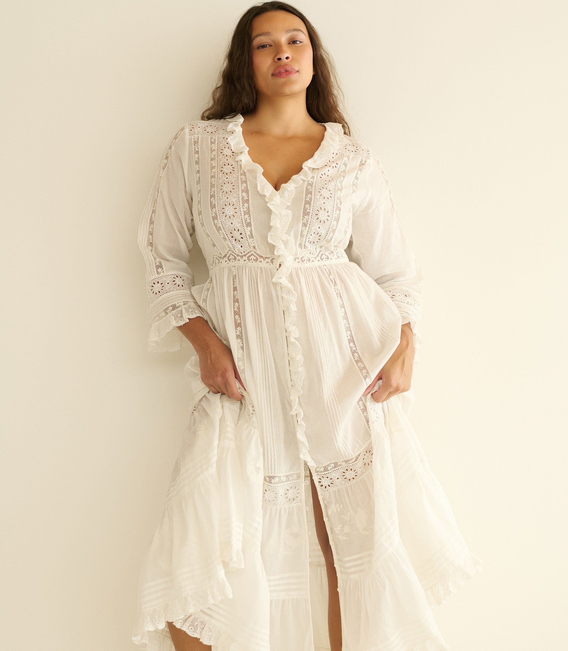 CLEMENCIA DRESS -- SALT view 7
