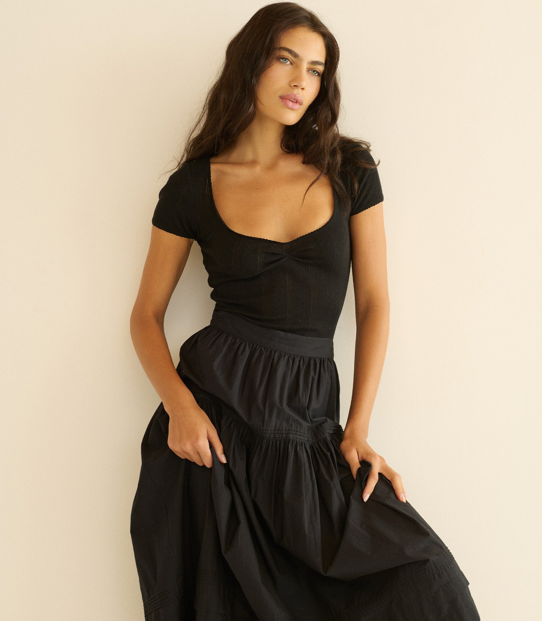COLETA BODYSUIT -- BLACK view 2

