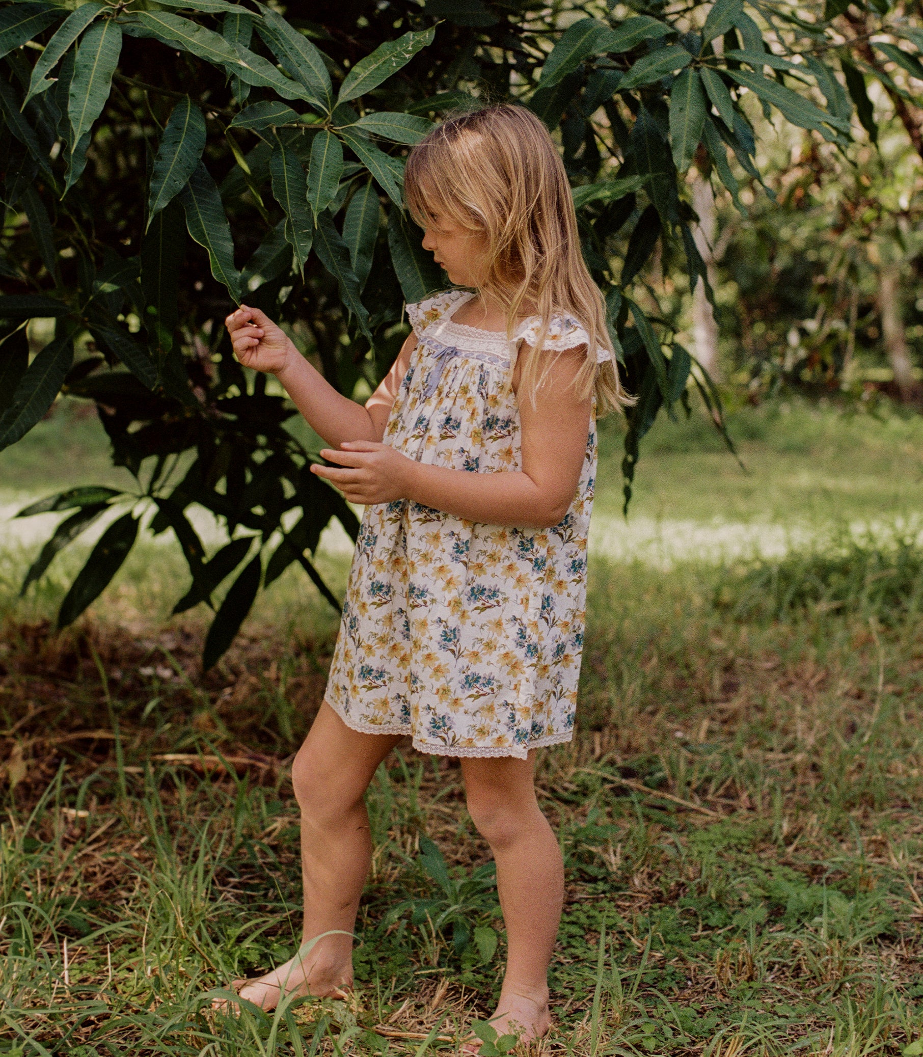 DESSA DRESS -- NARCISSUS BLOOM view 3
