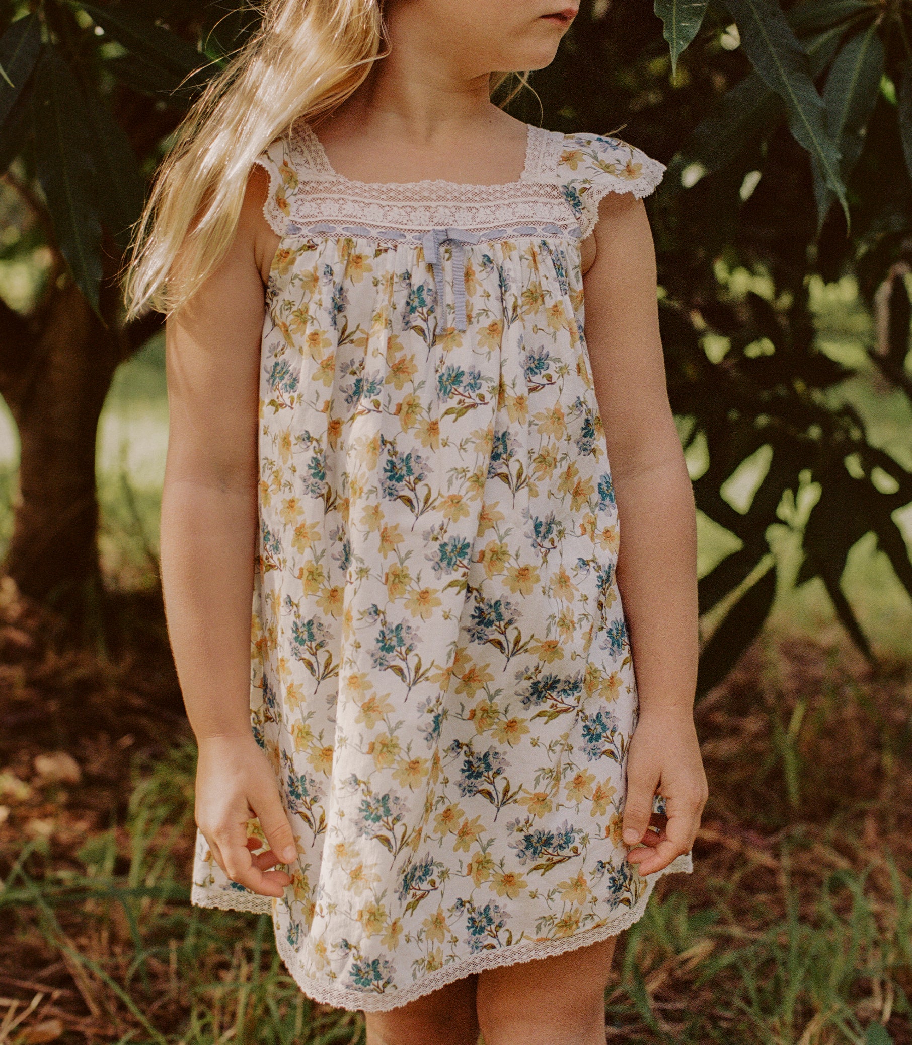 DESSA DRESS -- NARCISSUS BLOOM view 4
