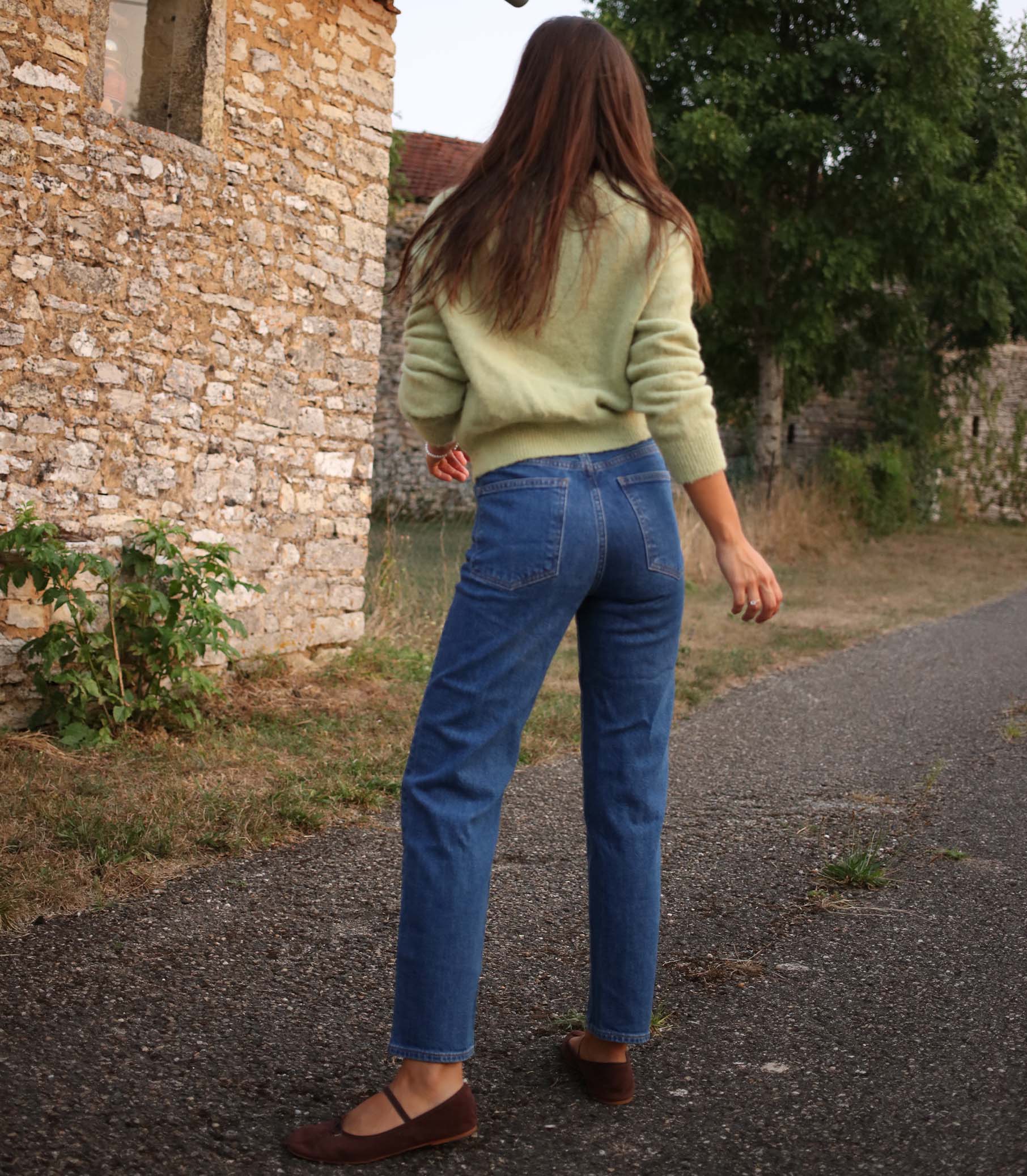 DIANA CROP JEAN -- ROUSSEAU WASH view 7
