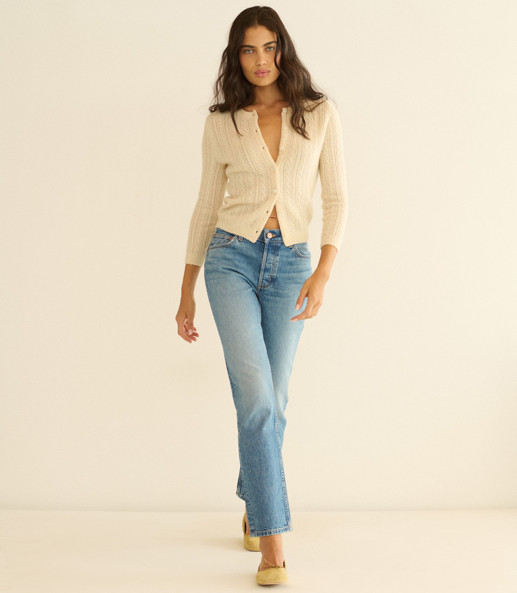 DIANA MID RISE JEAN -- MARVILLE WASH view 5
