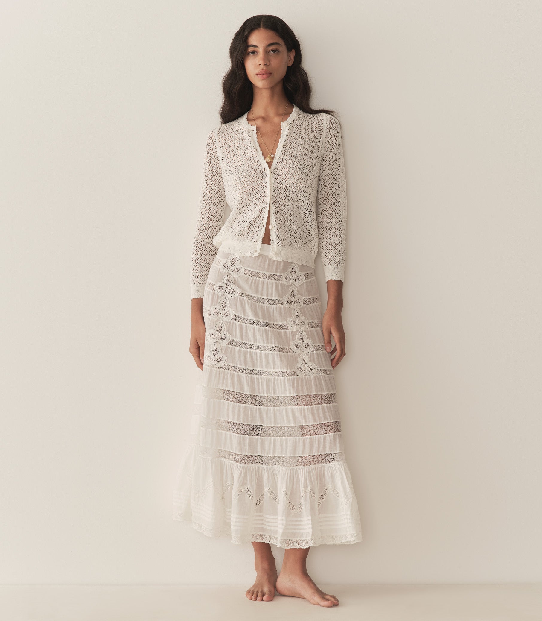 HMD -- DIANE CARDIGAN -- IVORY view 2
