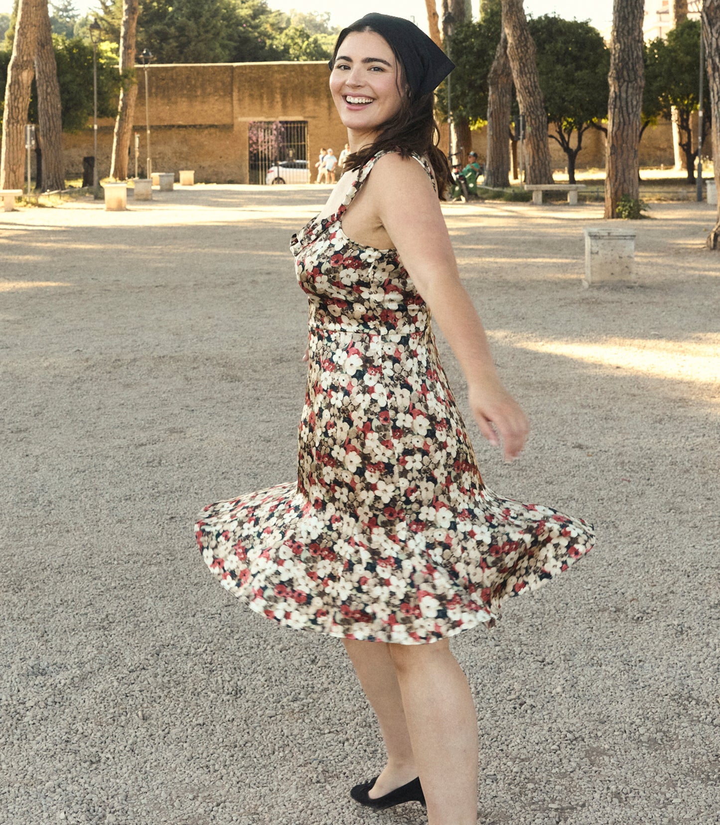 DONIELLE DRESS -- WILDFLOWER BRAMBLE