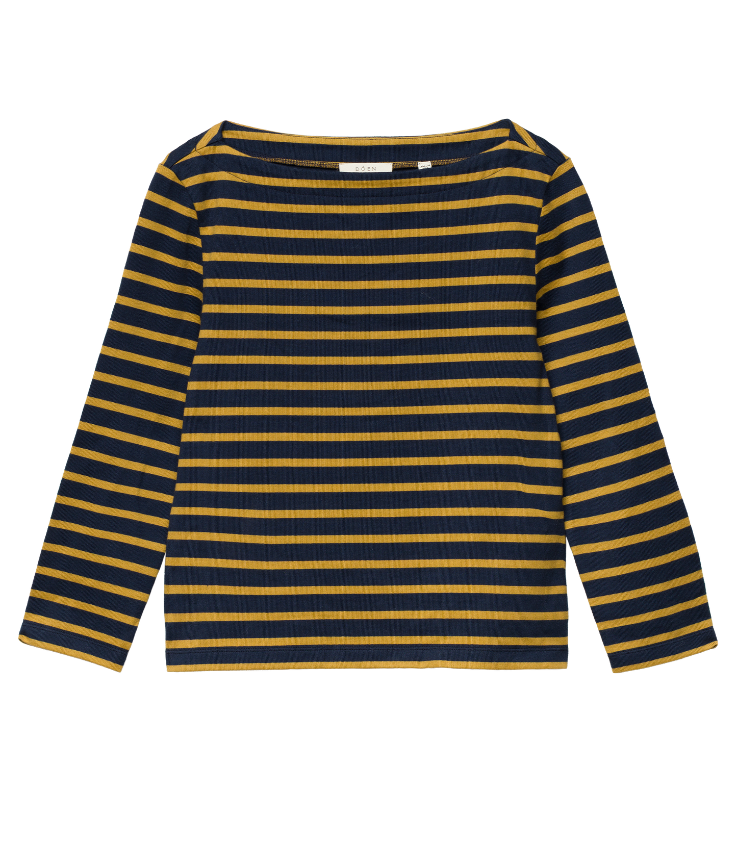 DONNIE TEE -- NAVY BRETON STRIPE