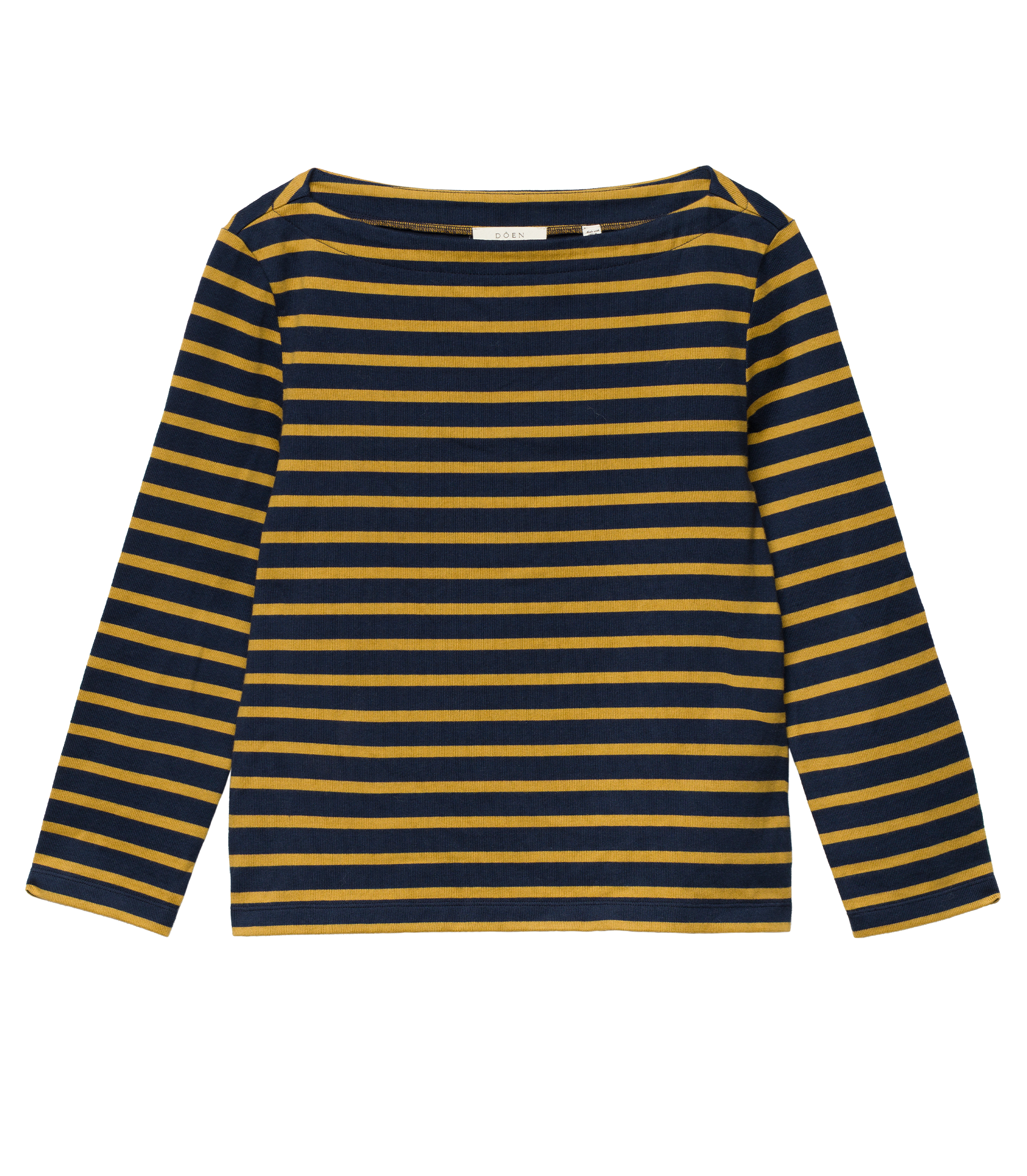 DONNIE TEE -- NAVY BRETON STRIPE view 8
