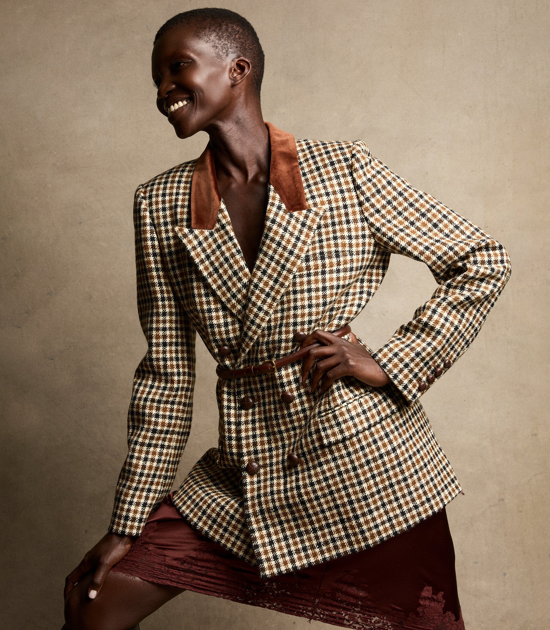 DUCCIO BLAZER -- ELLSWORTH HOUNDSTOOTH view 3
