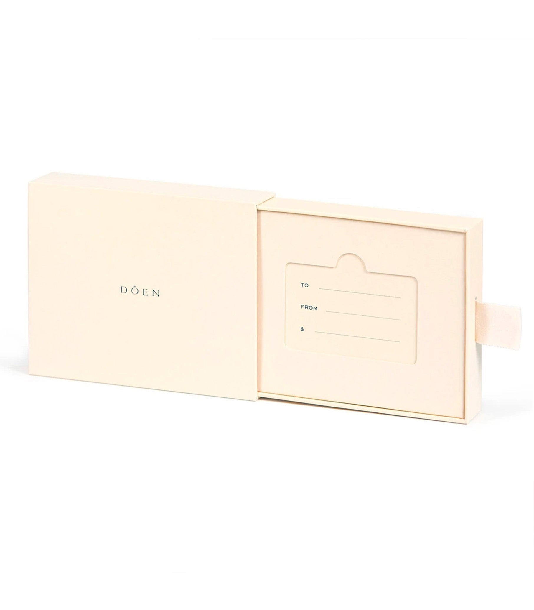 Physical Gift Card view 
