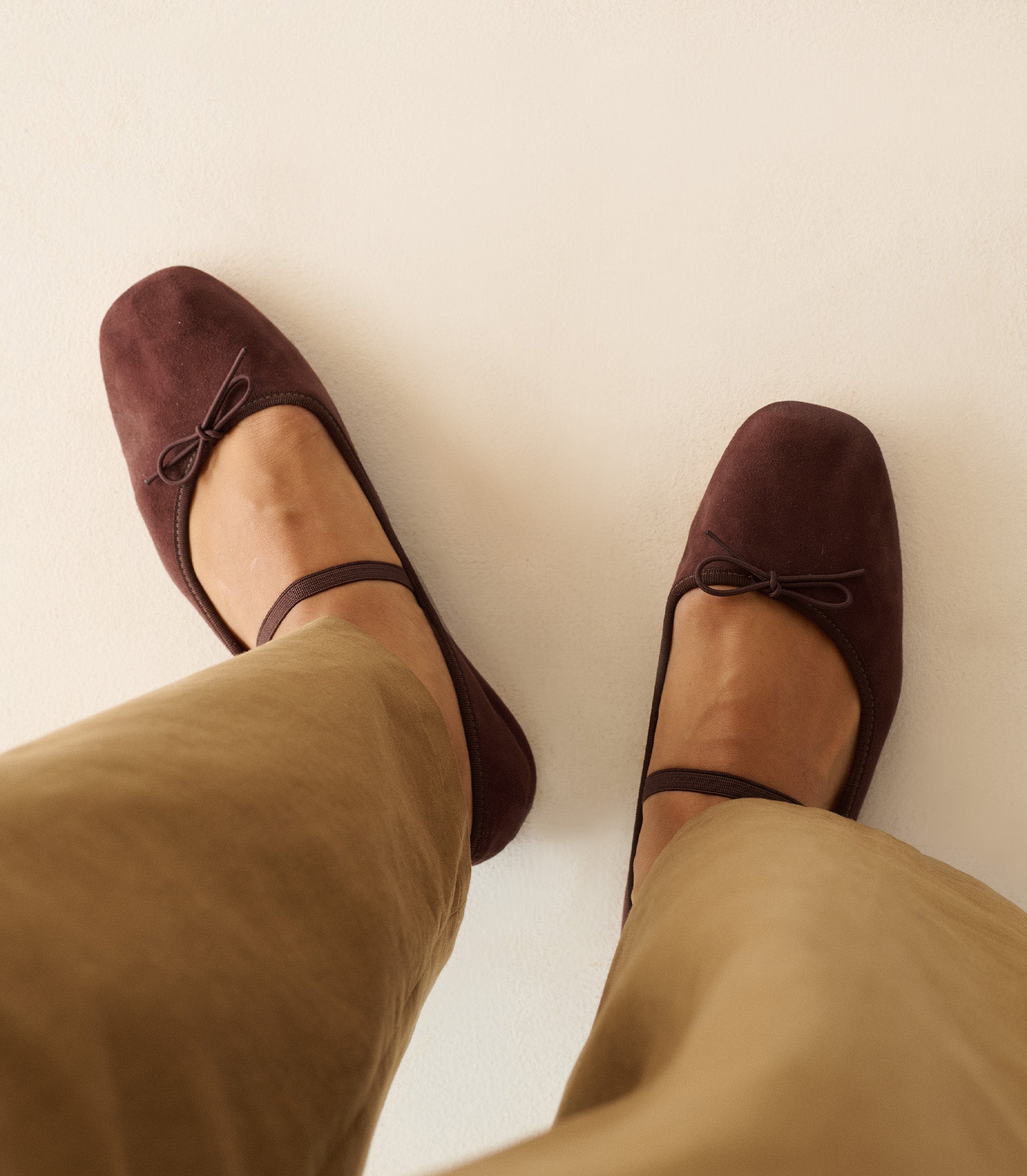 ELENI MARY JANE -- CHOCOLATE SUEDE view 5

