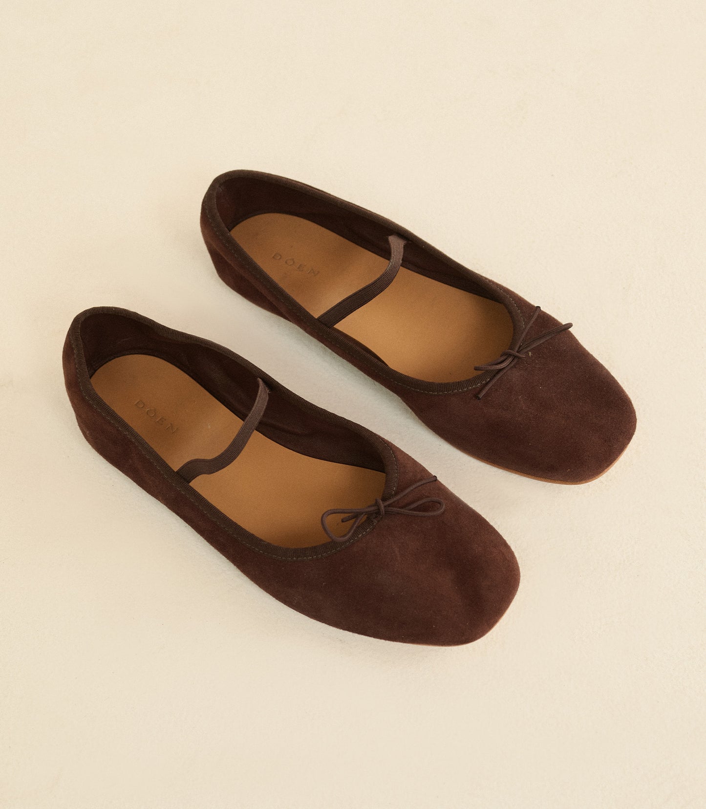 ELENI MARY JANE -- CHOCOLATE SUEDE