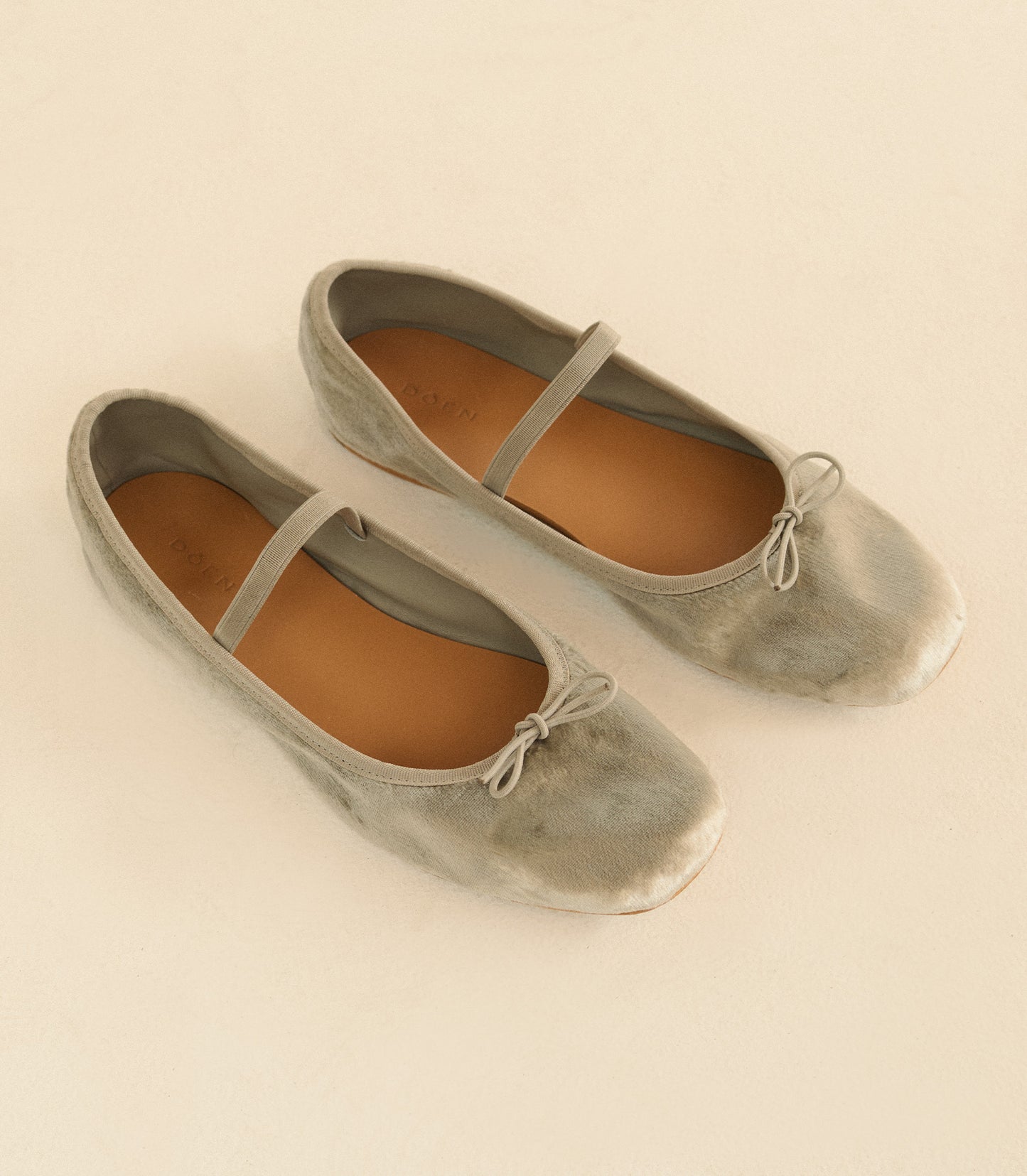 ELENI MARY JANE -- DOVE PANNE VELVET