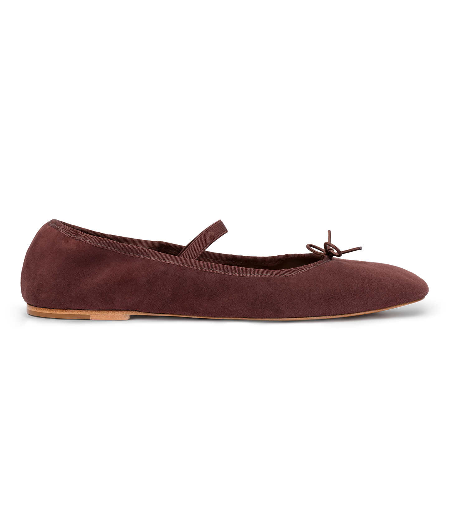 ELENI MARY JANE -- CHOCOLATE SUEDE