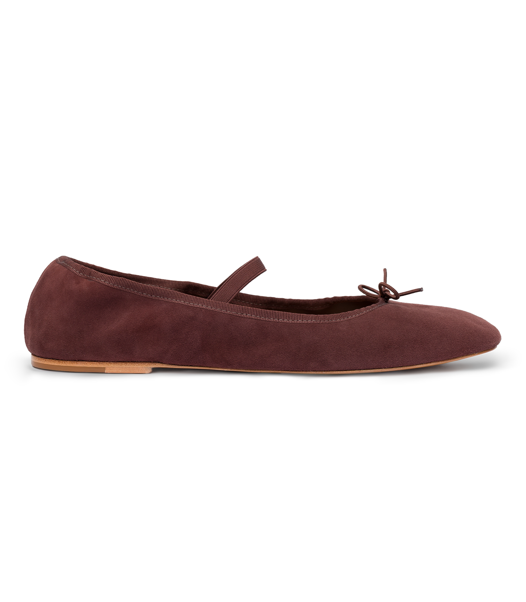 ELENI MARY JANE -- CHOCOLATE SUEDE view 8

