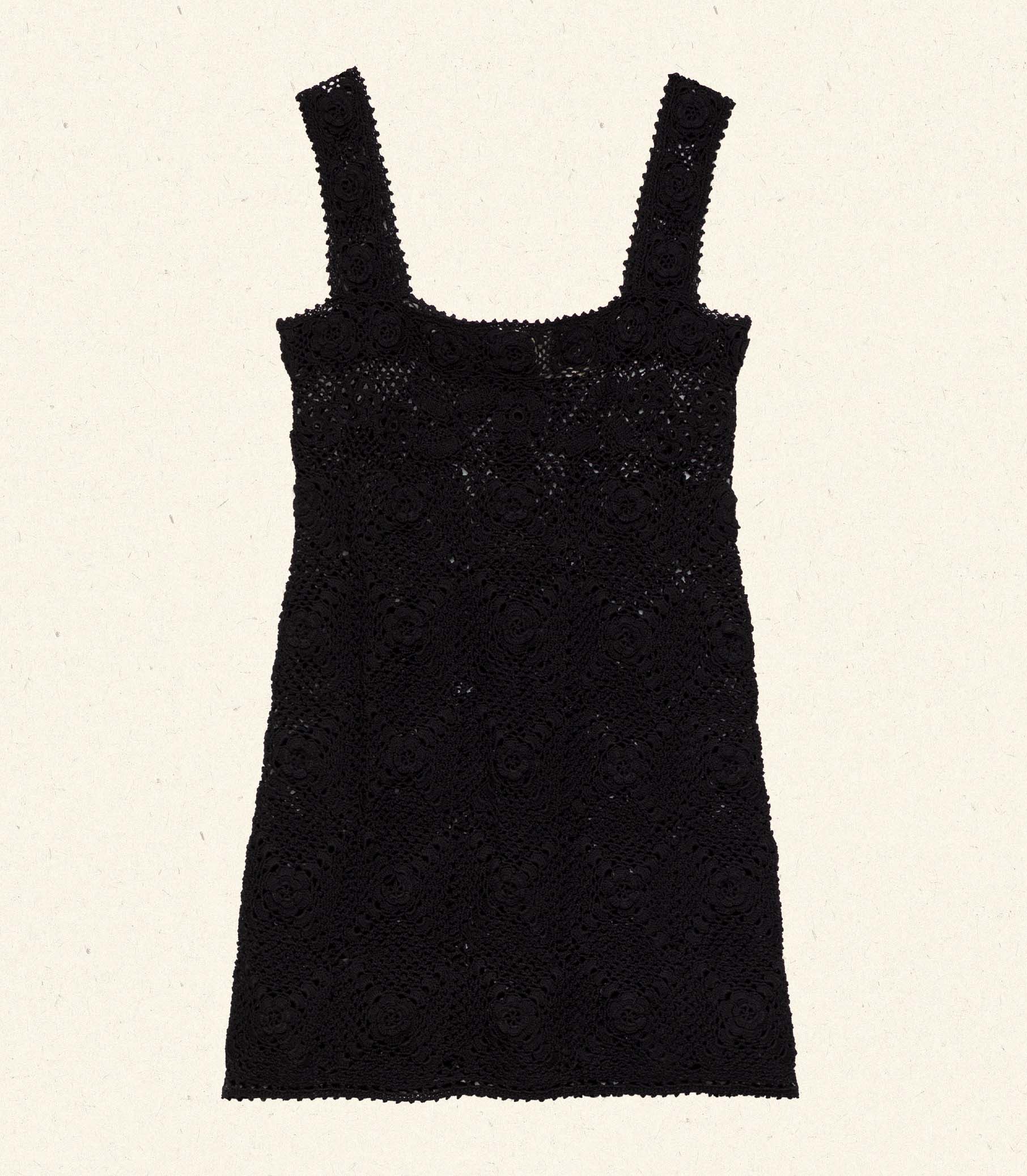 ELOISE DRESS -- BLACK view 5
