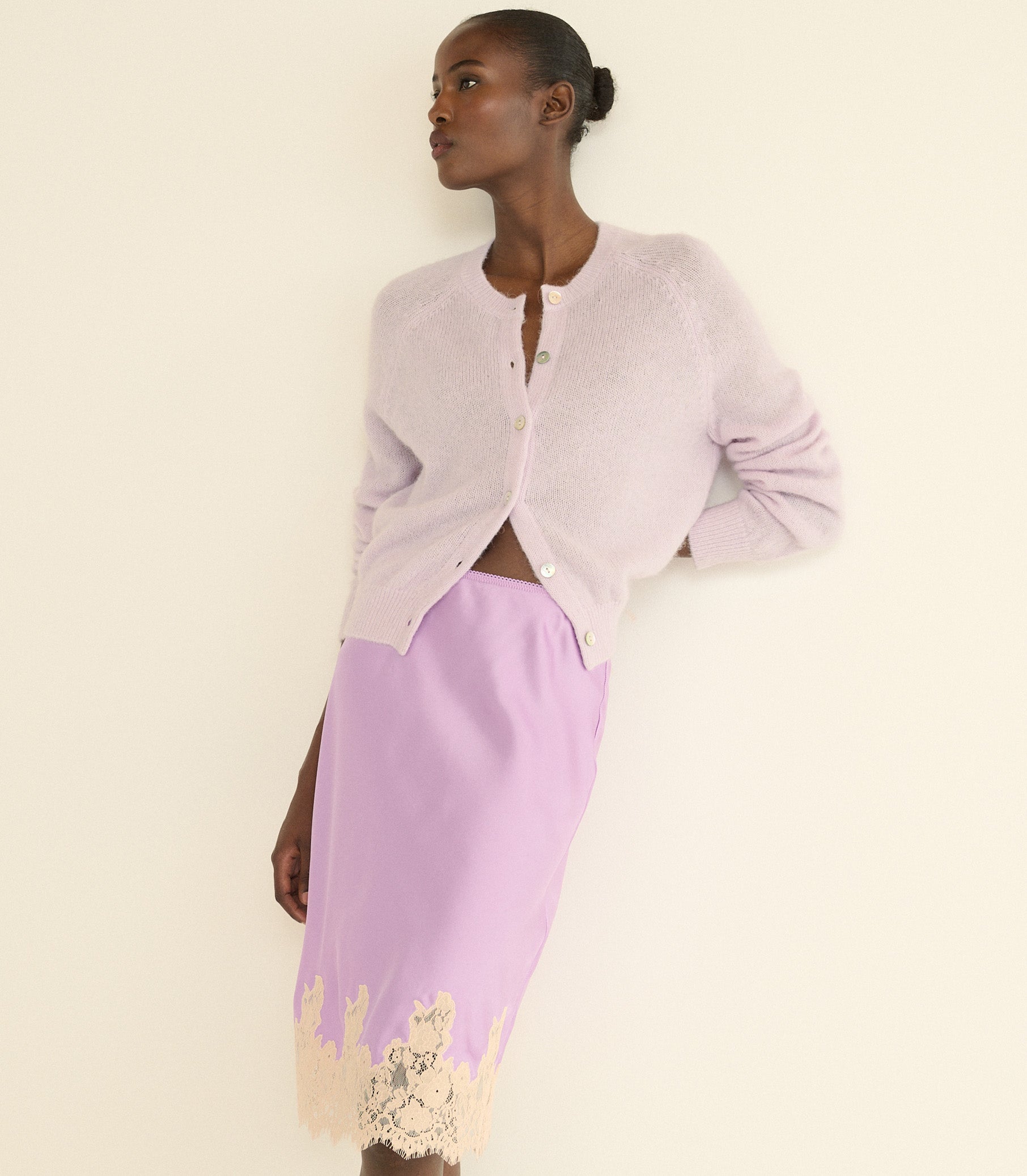 ELOWETTE SKIRT -- ORCHID BLOSSOM view 6
