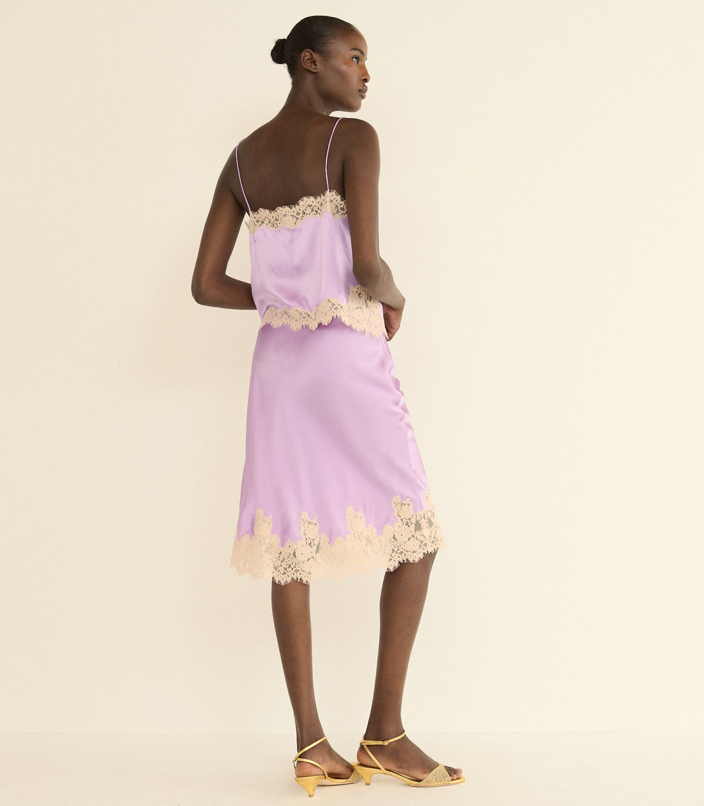 ELOWETTE SKIRT -- ORCHID BLOSSOM