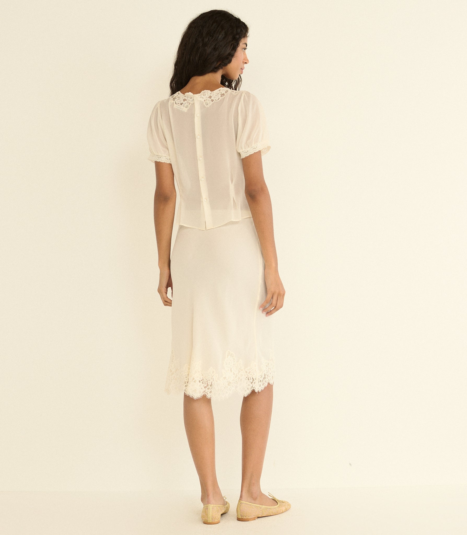 ELOWETTE SKIRT -- SEA SALT view 7
