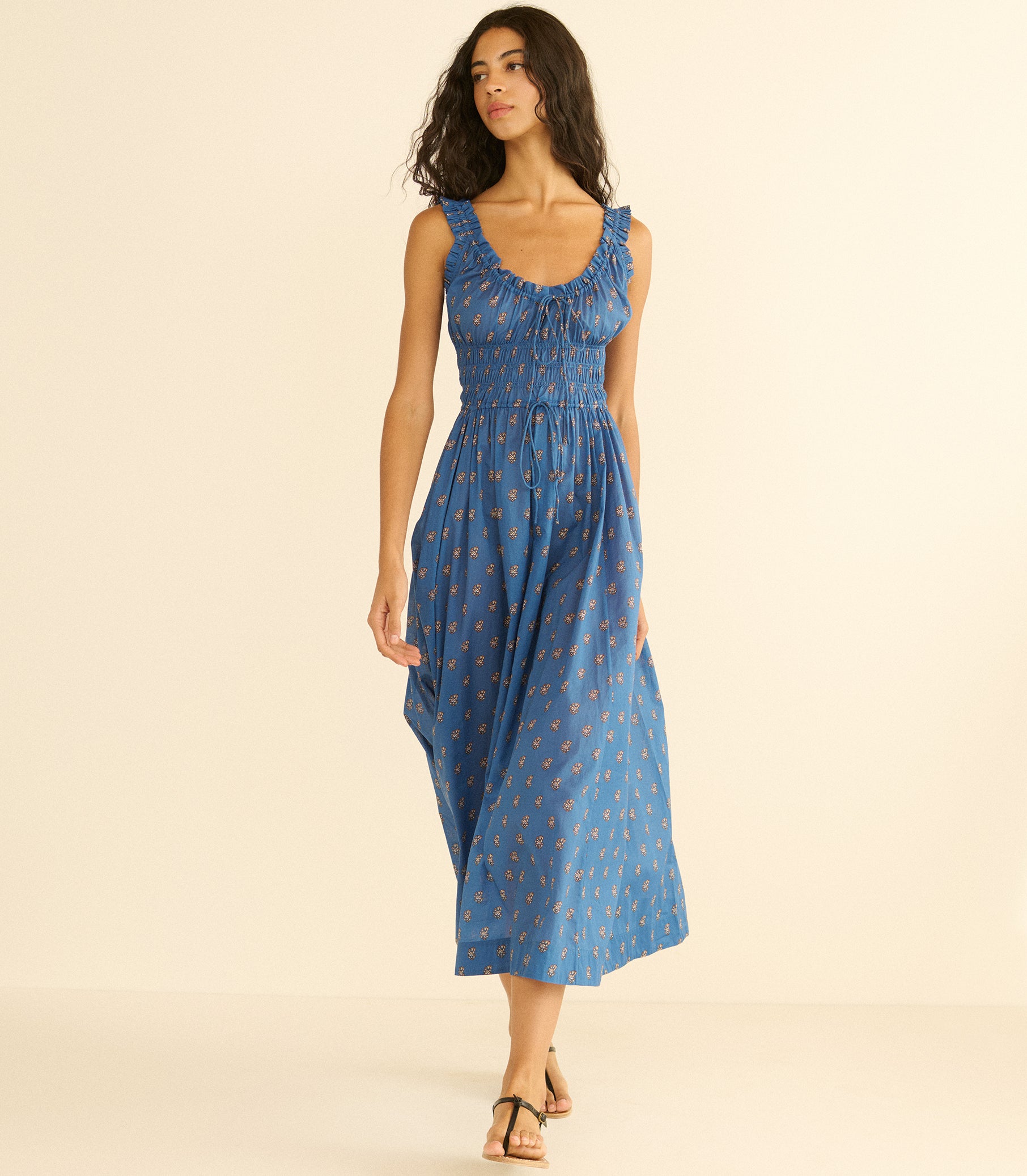 EMMARETTA DRESS -- EARTHA PAISLEY view 4

