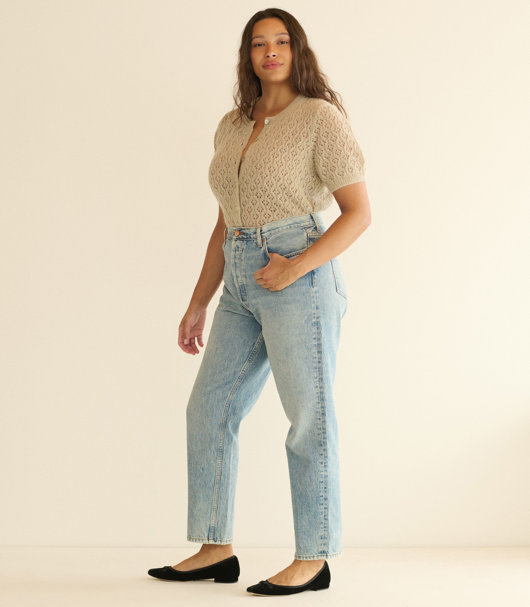 EVELYN CARDIGAN -- FEATHERSTONE view 5
