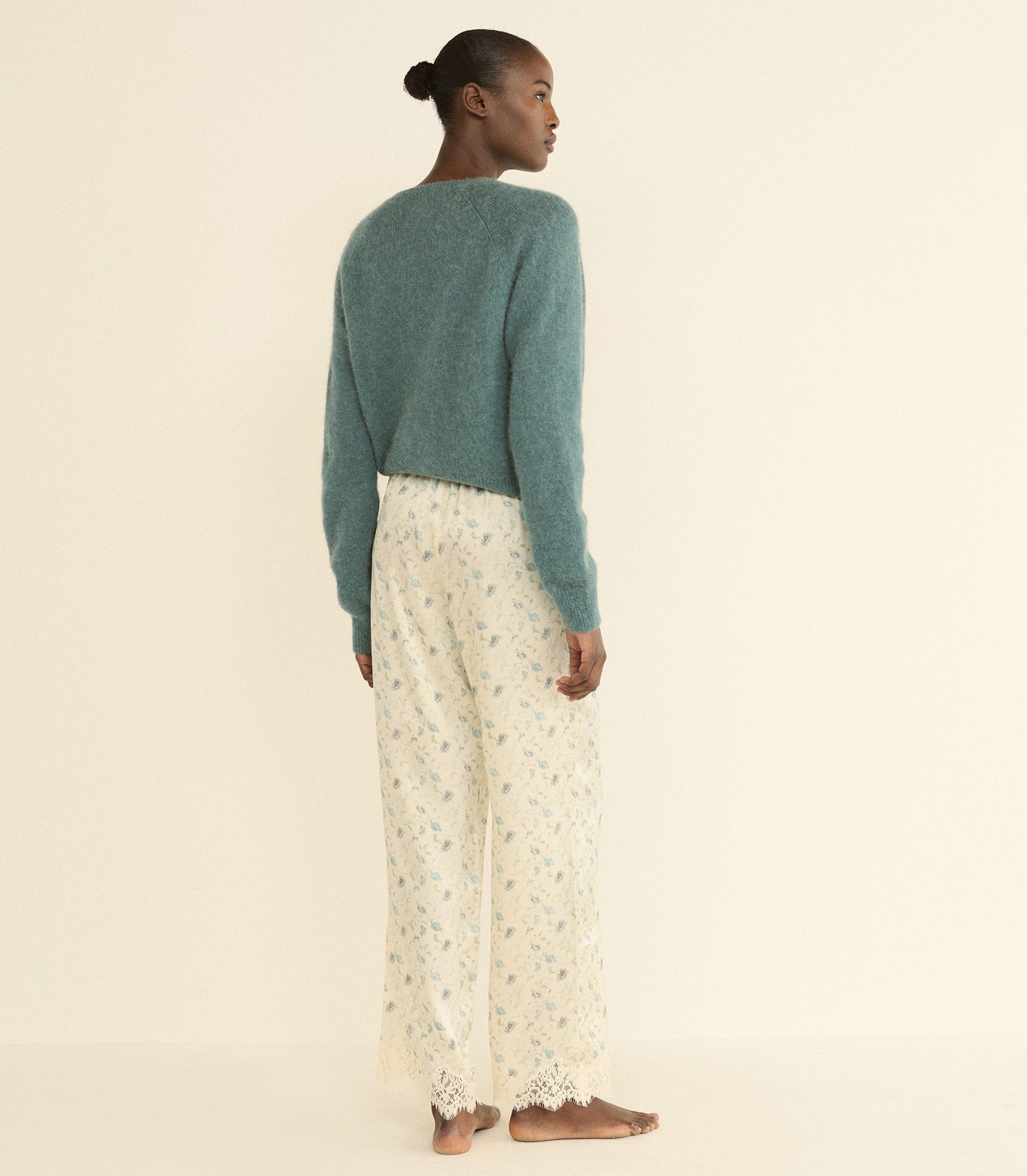 FELISE PANT -- CAMELLIA BLOOM view 6
