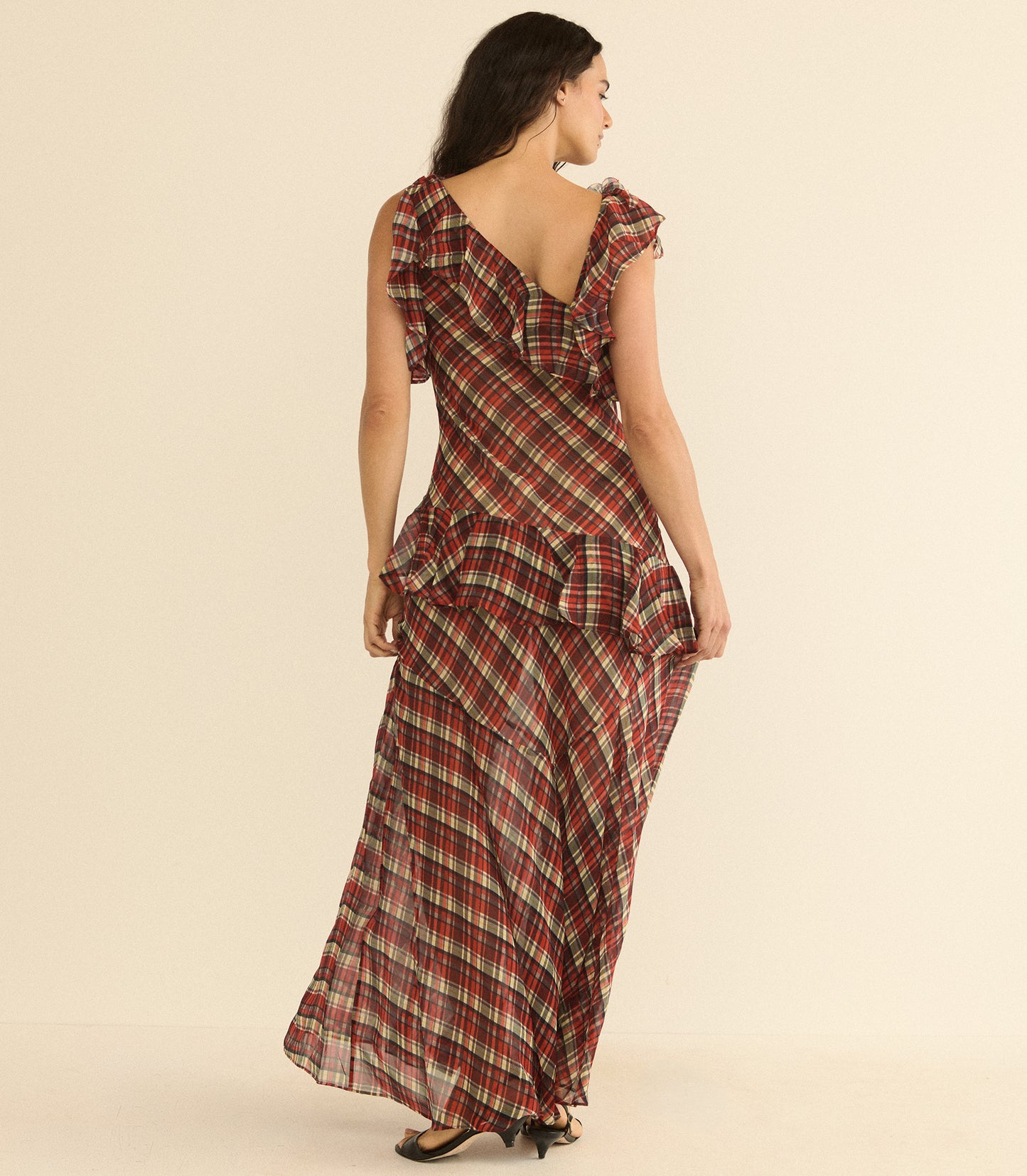 FERNANDA DRESS -- ROSEMERE PLAID