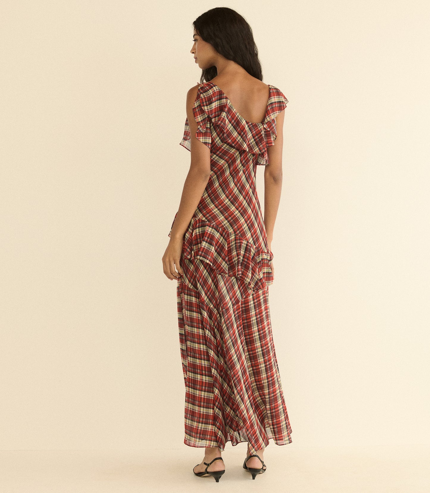 FERNANDA DRESS -- ROSEMERE PLAID