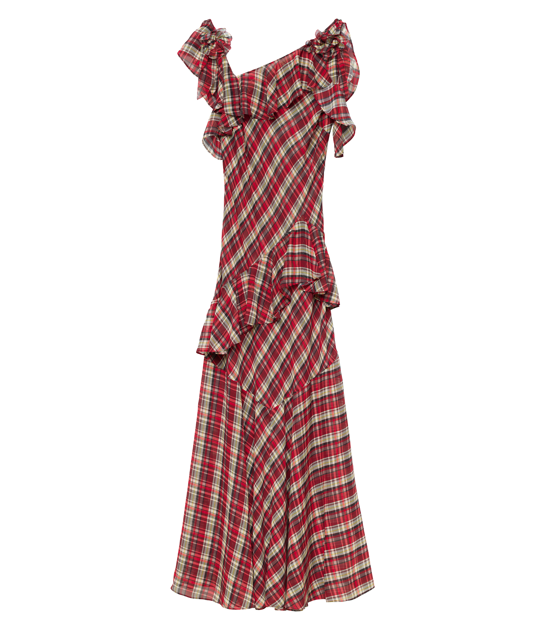 FERNANDA DRESS -- ROSEMERE PLAID view 9
