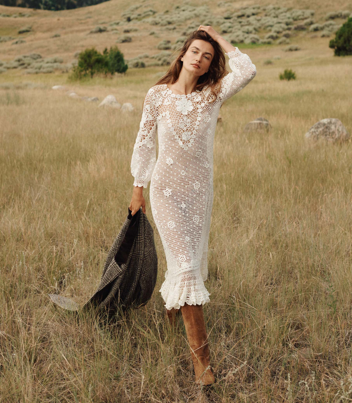 FLORIA DRESS -- PEARL