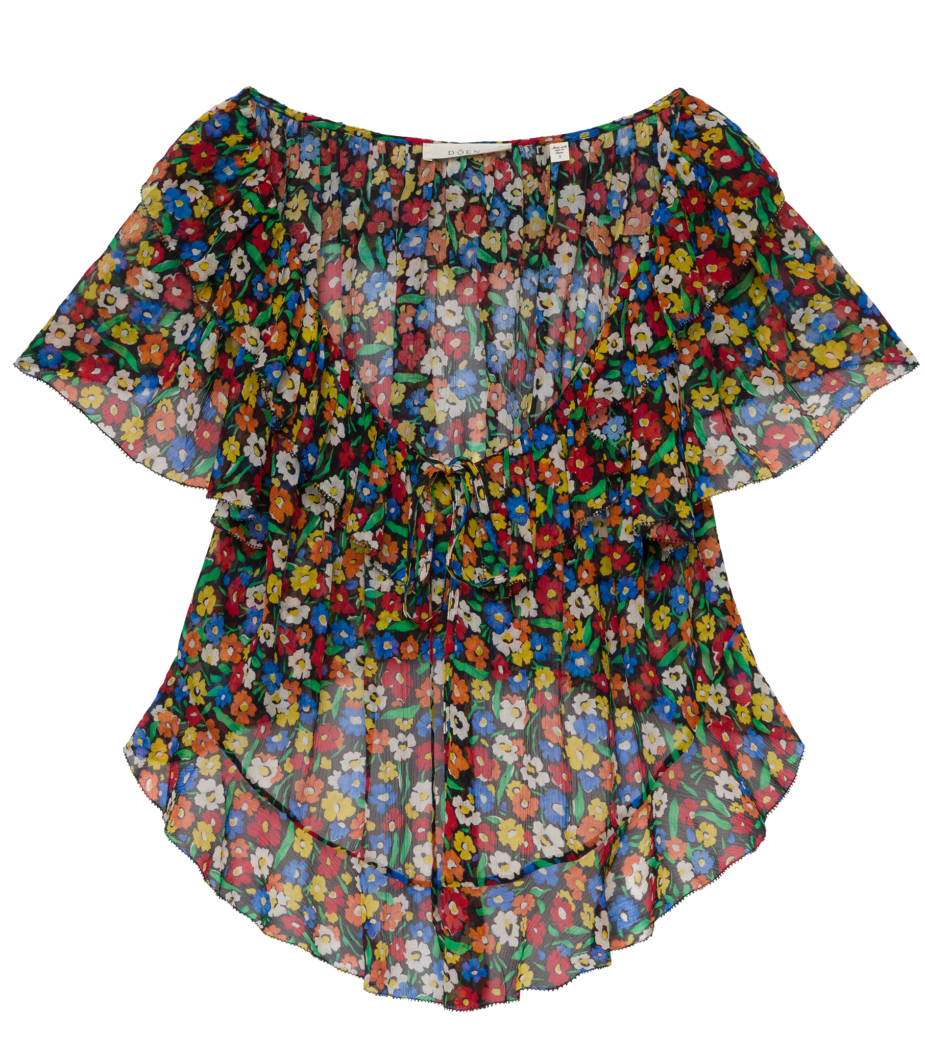 FLORIETTE TOP -- BEGONIA BLOSSOM view 5
