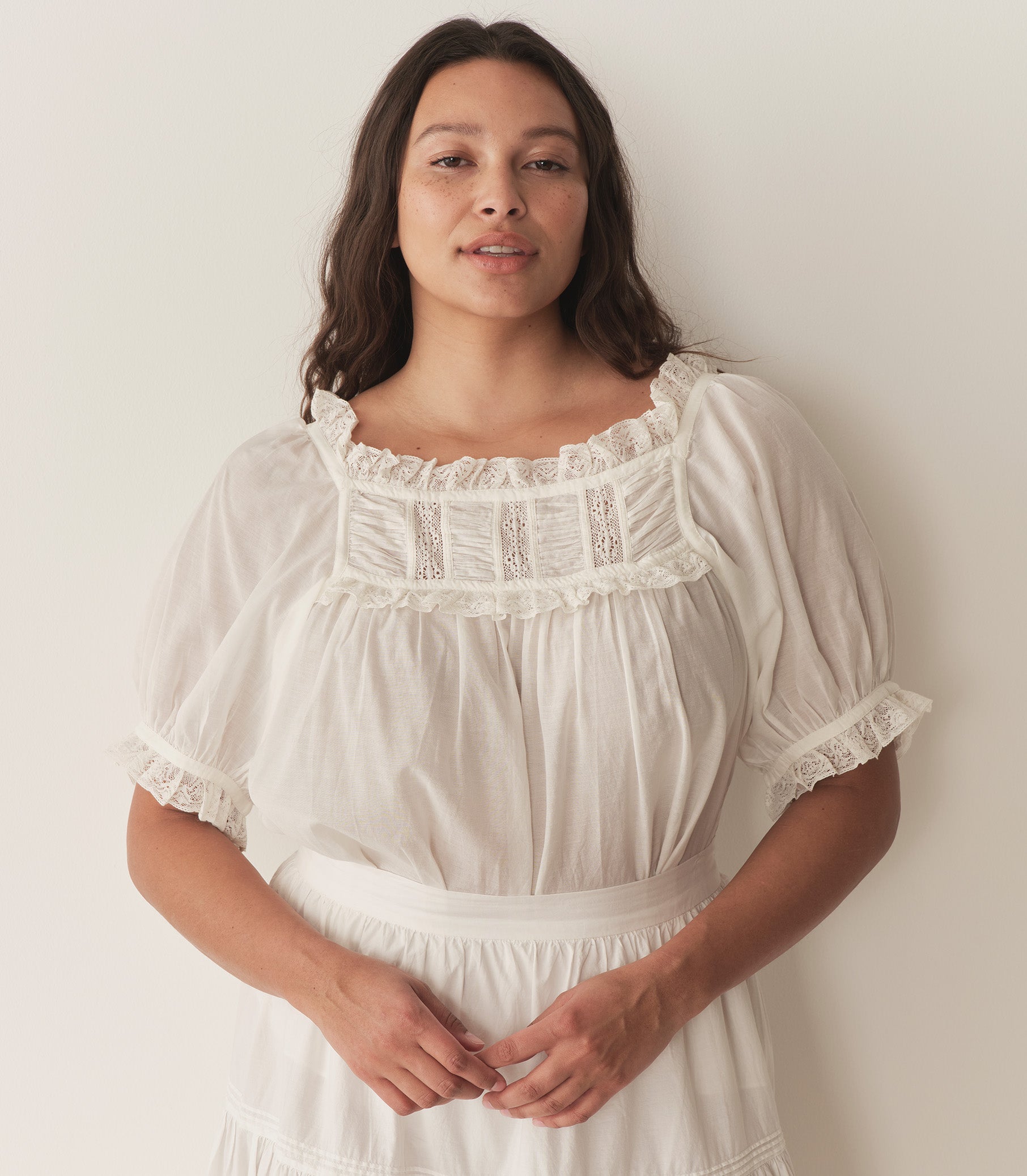 HMD -- FRANCES TOP -- SALT LACE view 4
