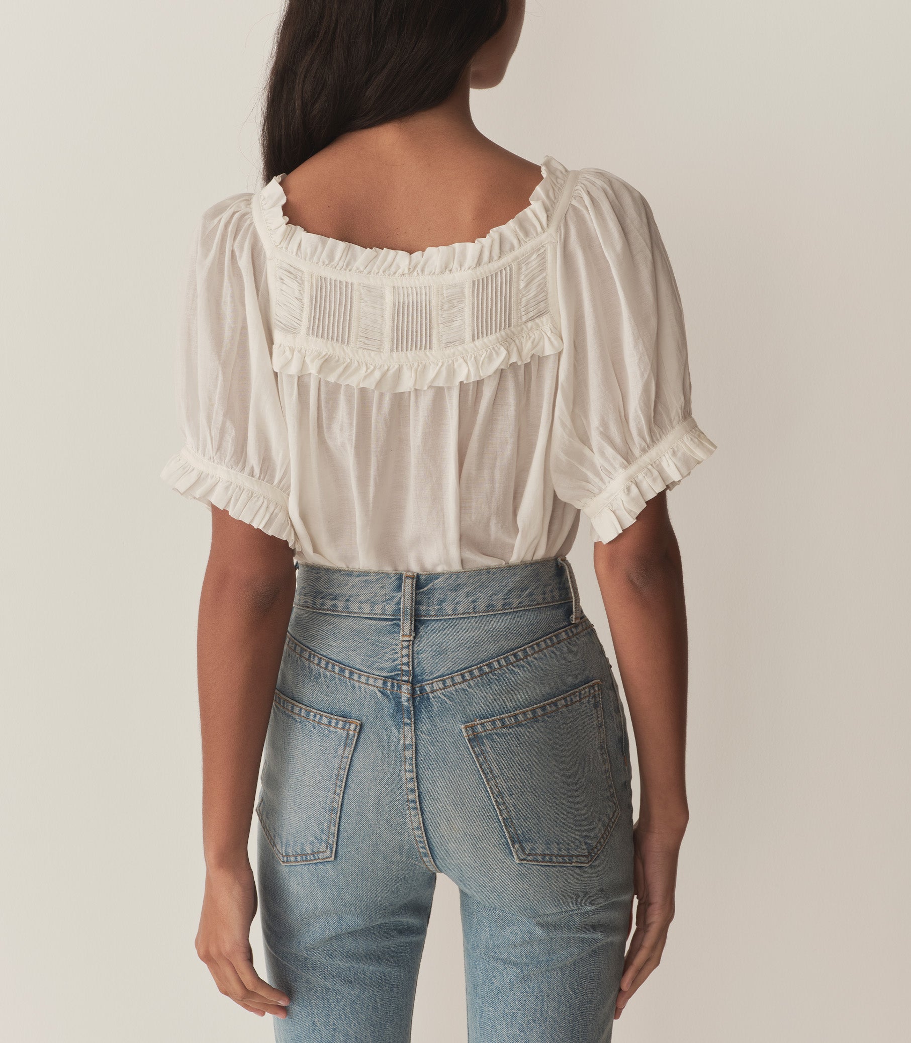 HMD -- FRANCES TOP -- SALT LACE view 3

