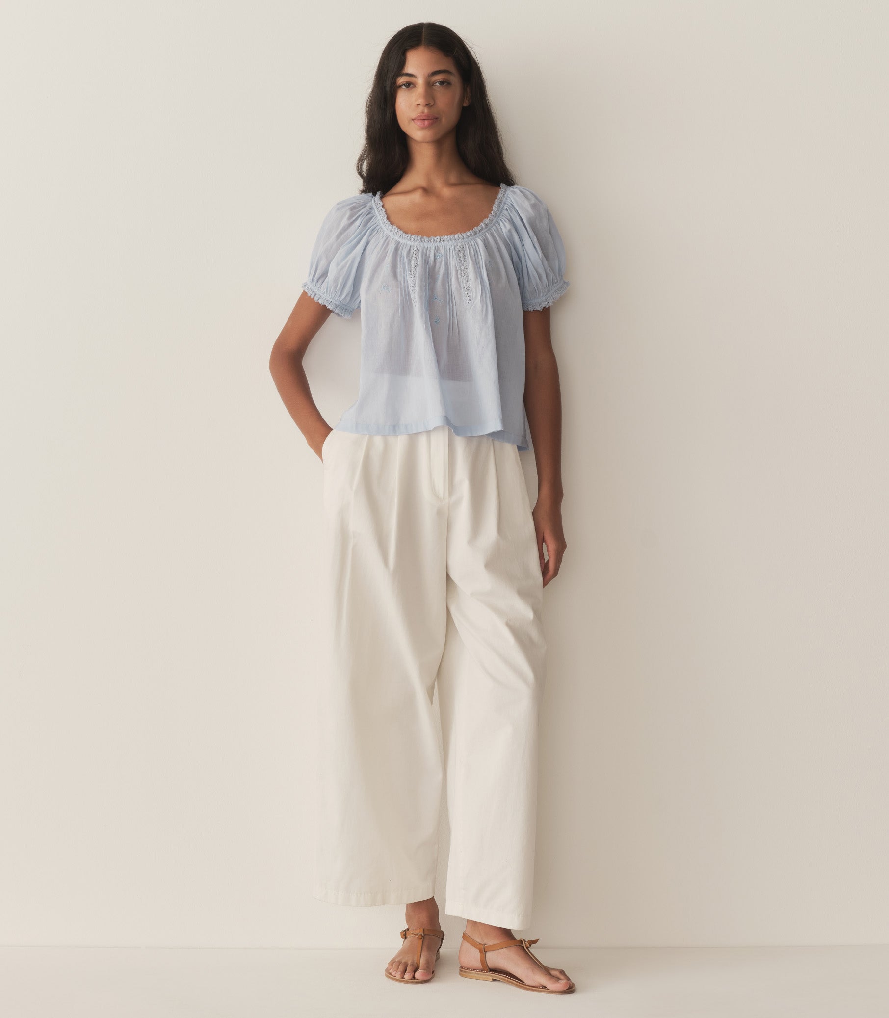 HMD -- FREDERICA TOP -- ICY BLUE view 4
