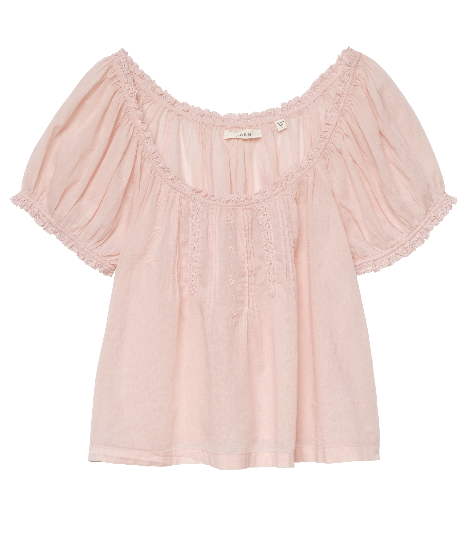 FREDERICA TOP -- BLUSH view 6
