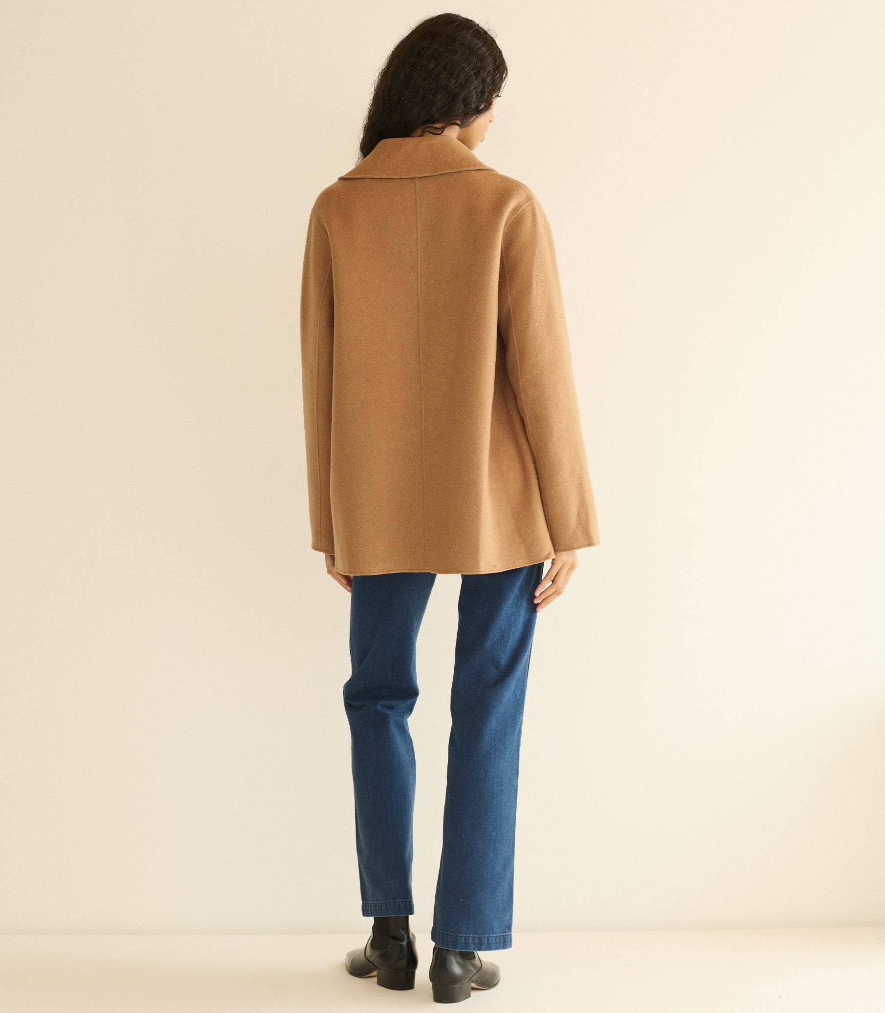 GERMAIN COAT -- LIGHT KHAKI view 5
