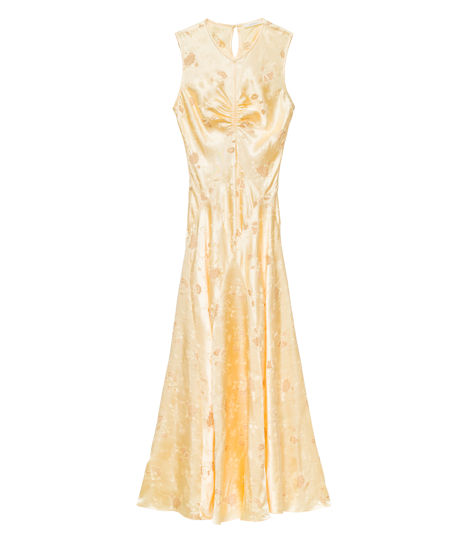 GINETTE DRESS -- CITRONE TAPPEZZERIA JACQUARD view 10
