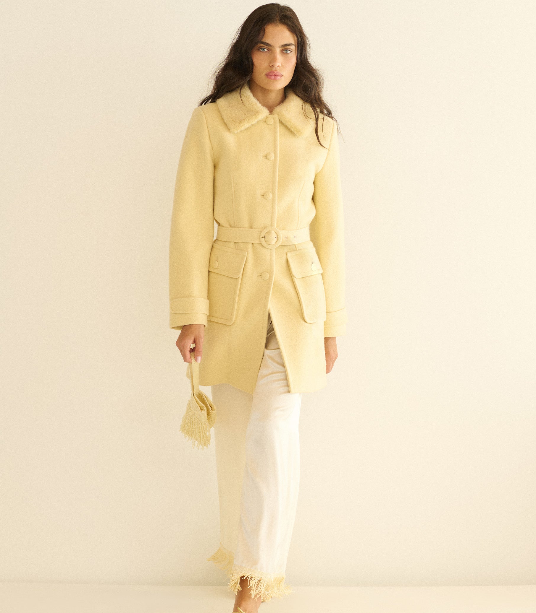 GREENWICH COAT -- CITRONE view 4
