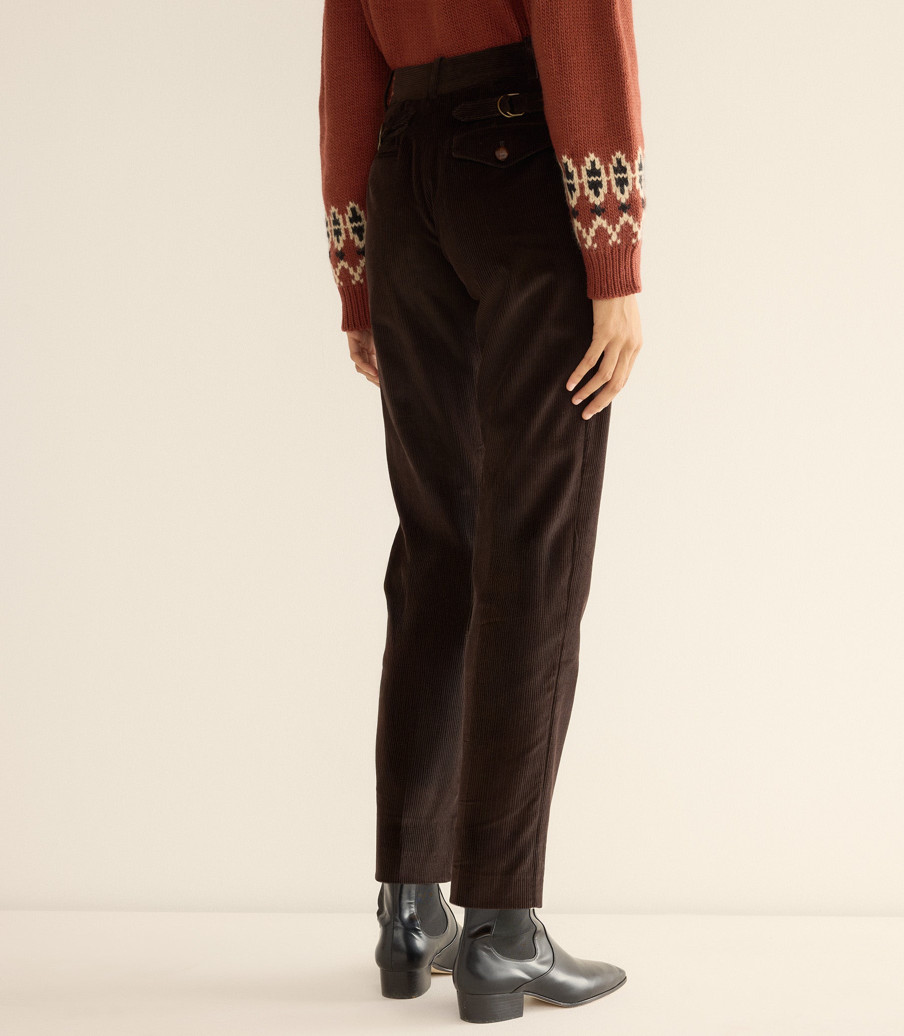 HARTFIELD PANT -- CAVIAR view 4
