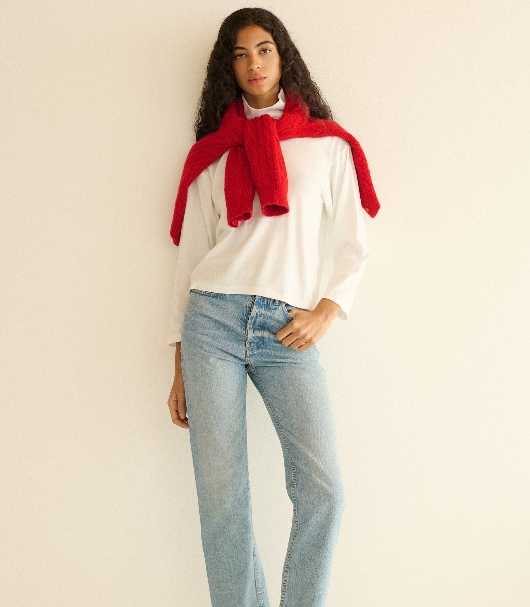 HAWTHORN TURTLENECK -- SALT view 2
