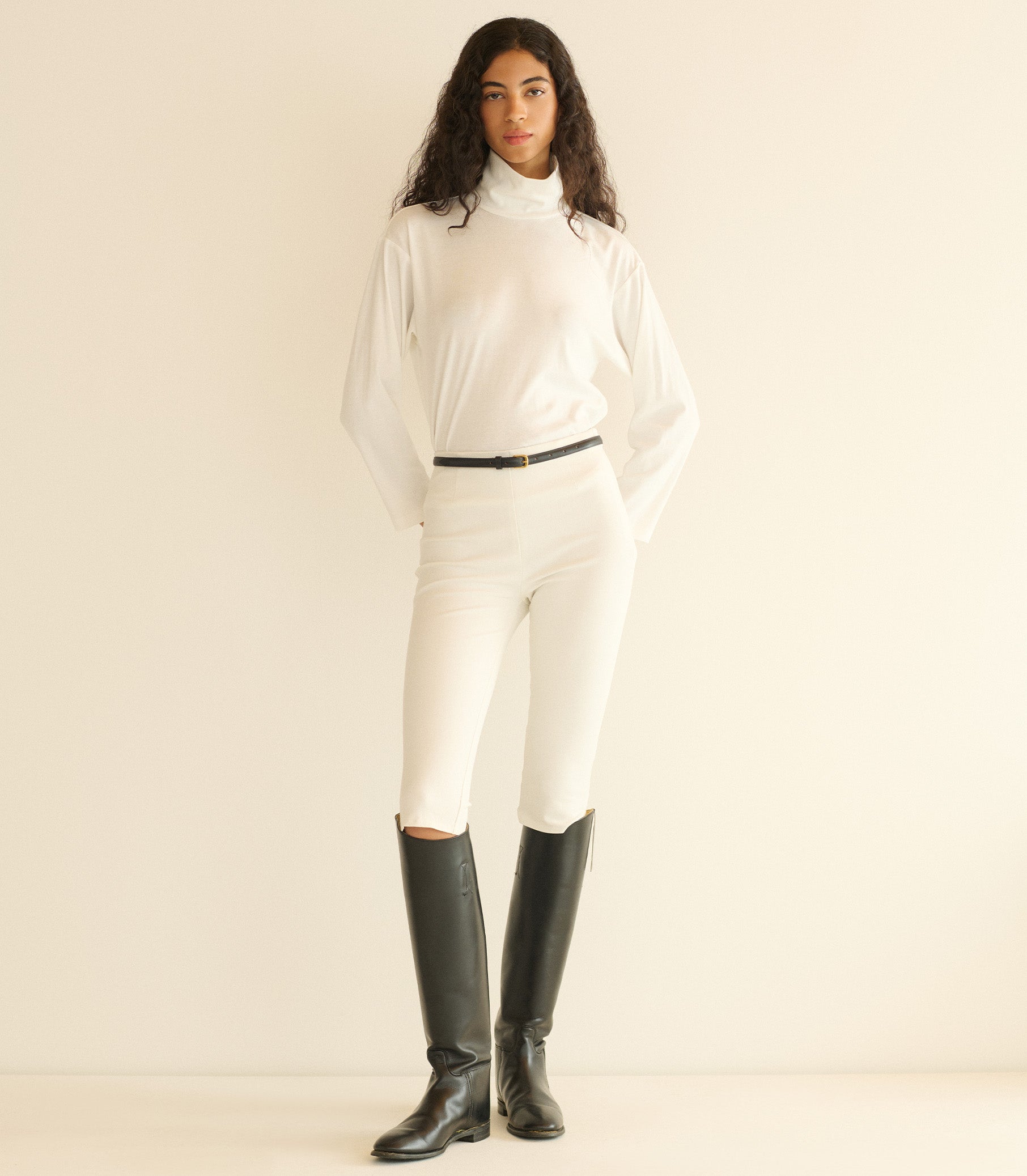 HAWTHORN TURTLENECK -- SALT view 4
