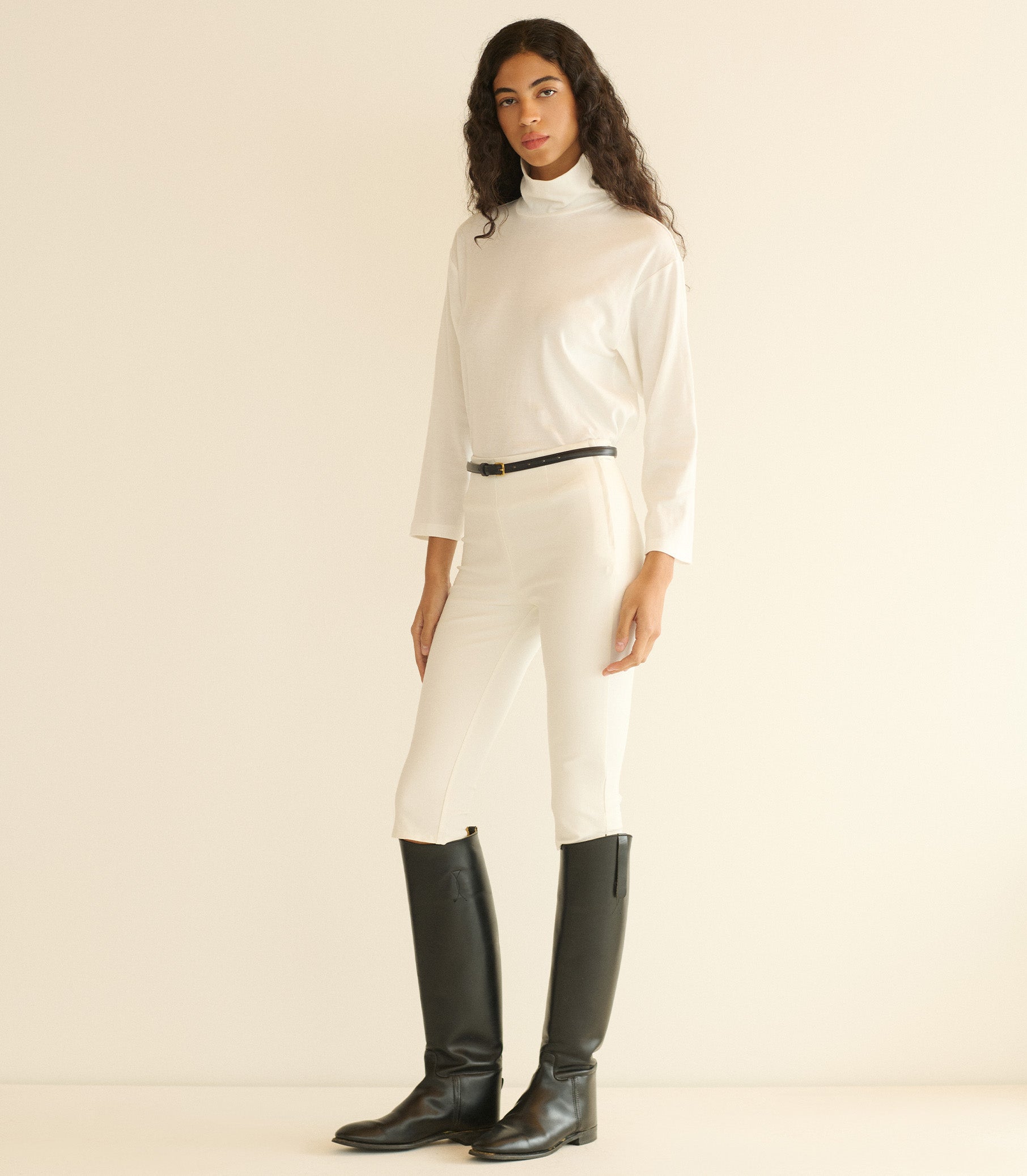 HAWTHORN TURTLENECK -- SALT view 5
