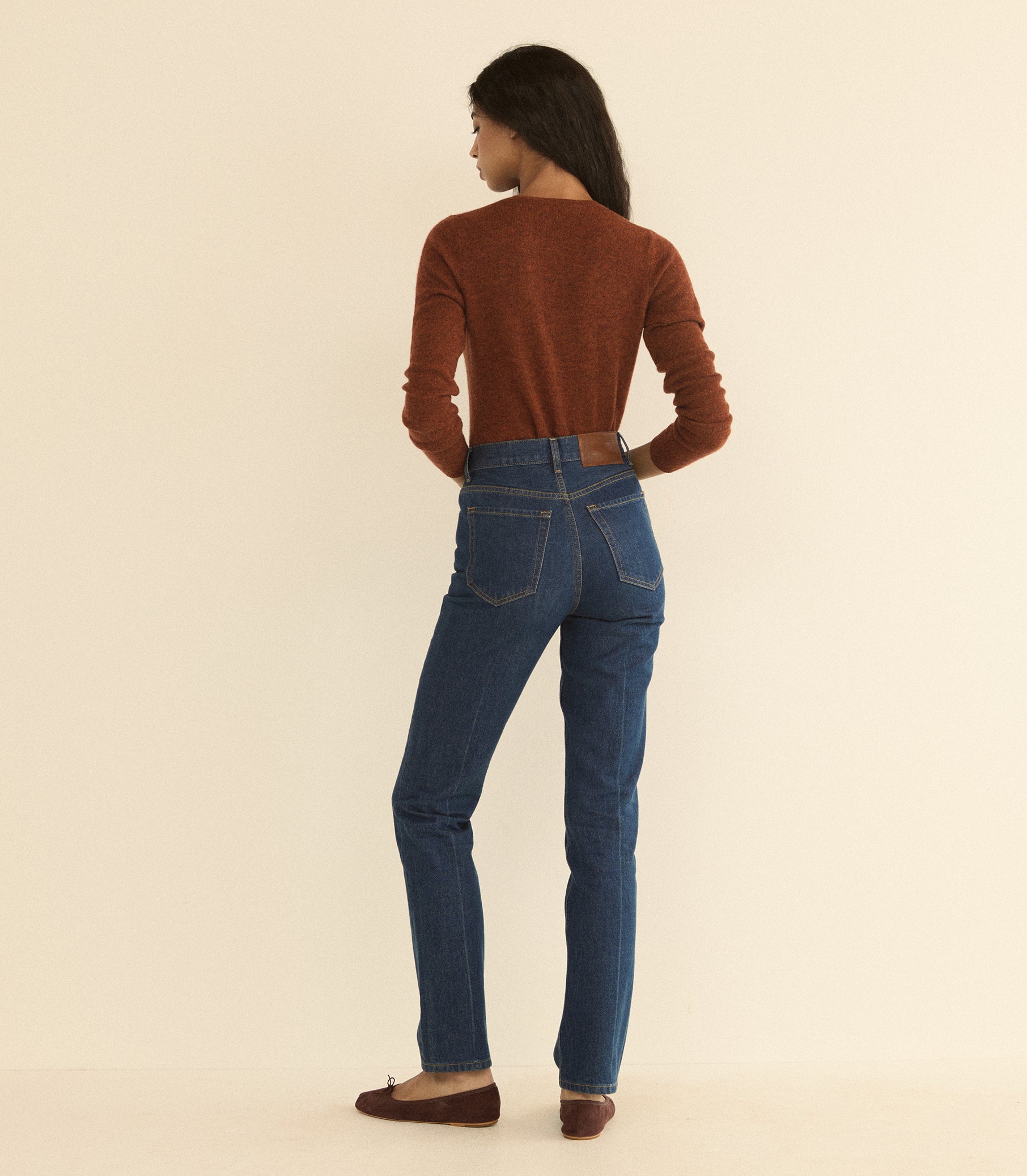 HEATH CASHMERE HENLEY -- EMBER view 3
