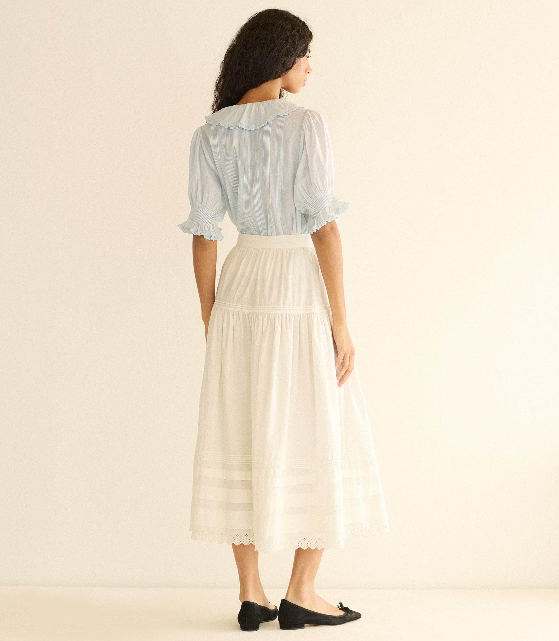HENRI TOP -- ALICE BLUE view 4
