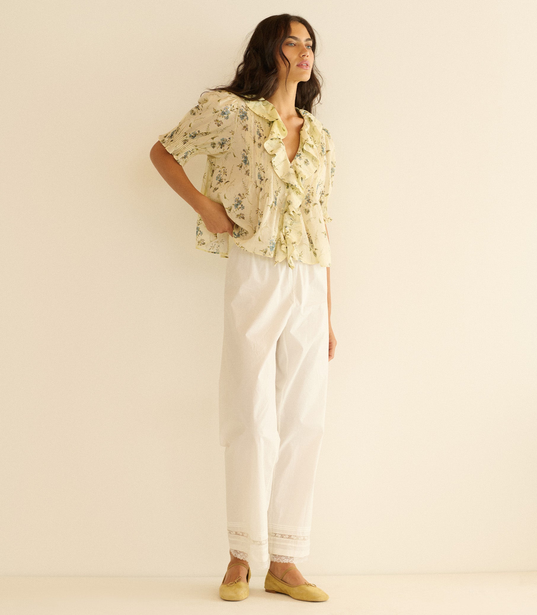 HENRI TOP -- SUNSHINE PRAIRIE ROSE view 4
