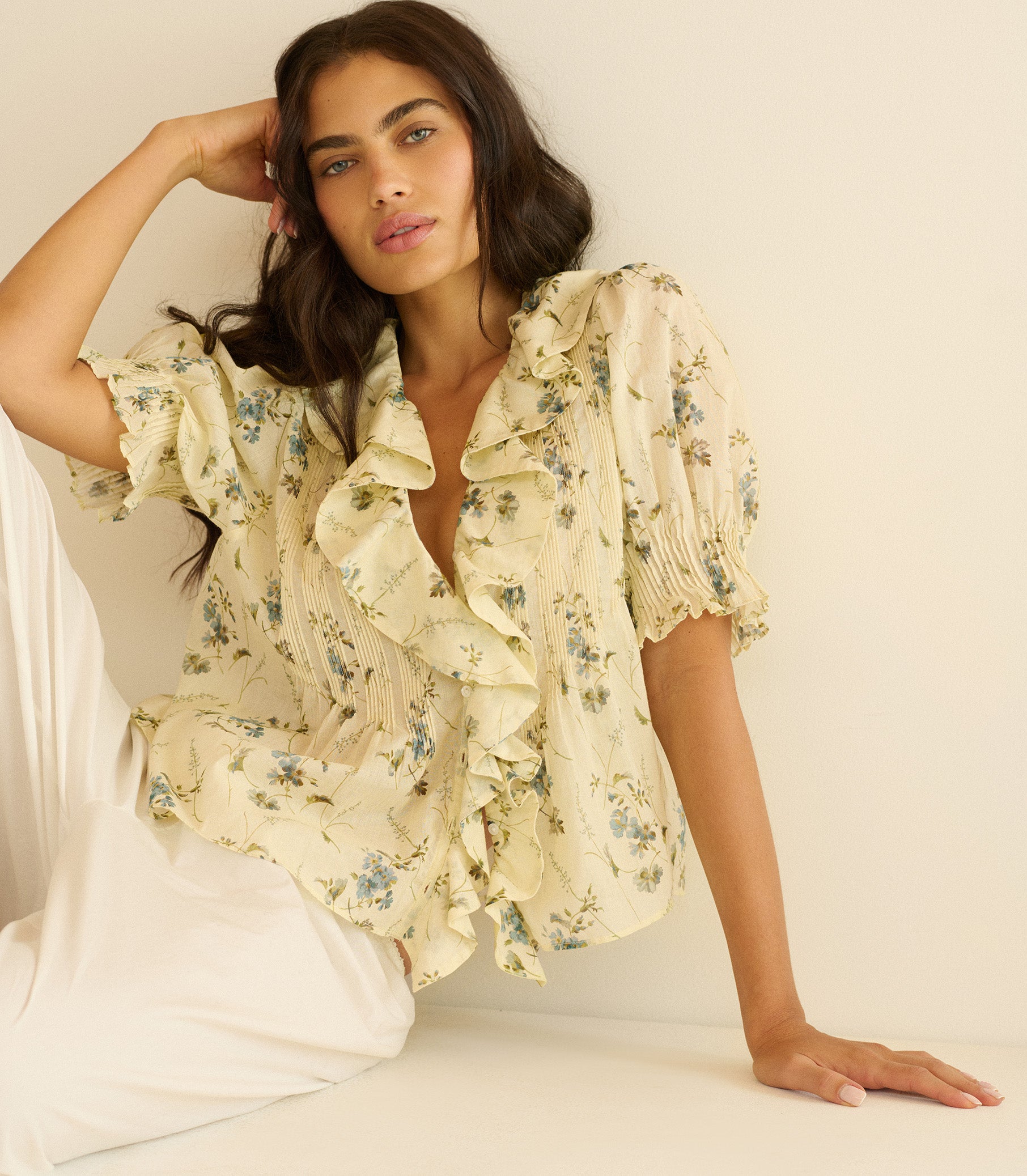 HENRI TOP -- SUNSHINE PRAIRIE ROSE view 2
