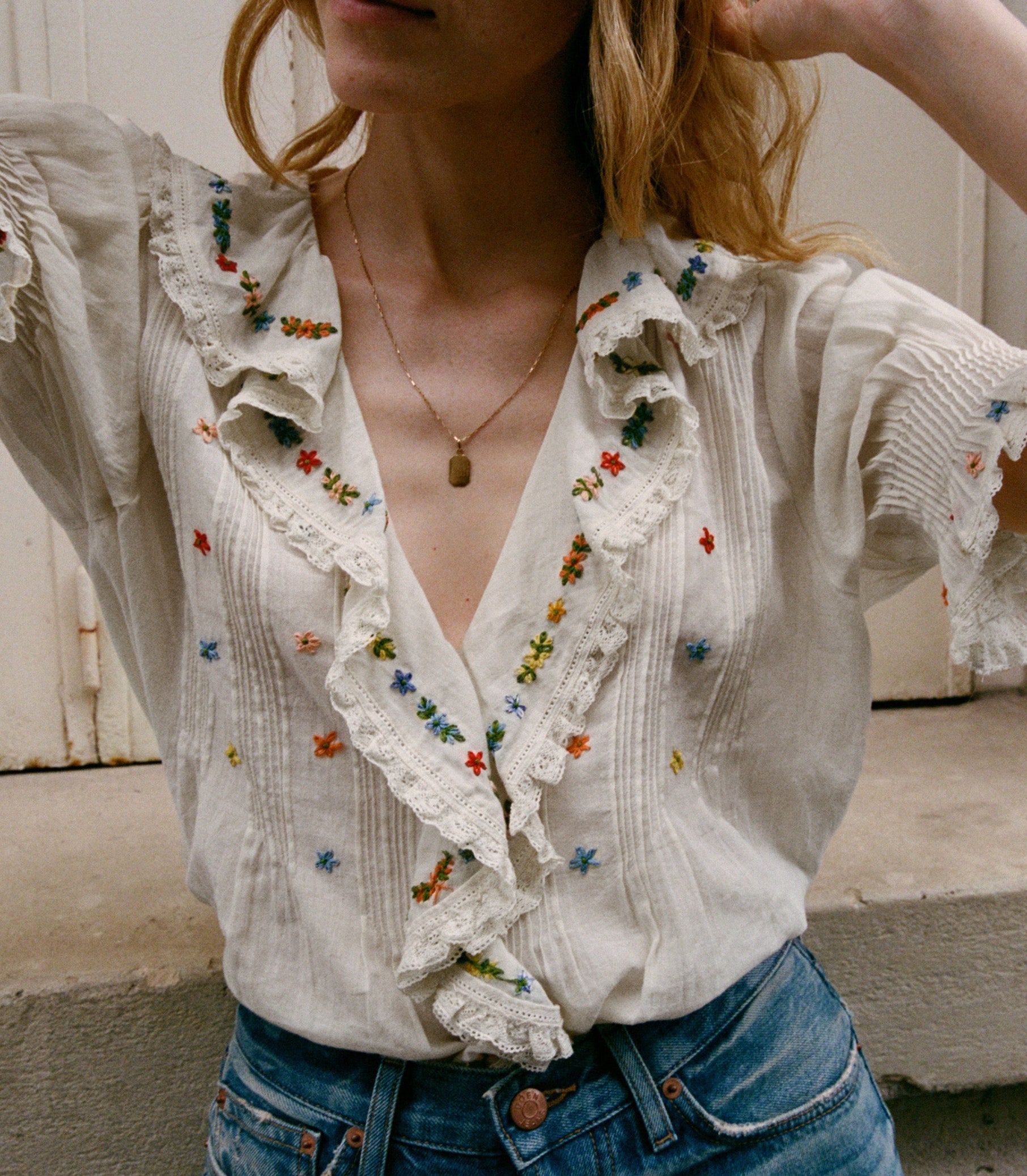 HMD -- HETTIE TOP -- SEA SALT view 3
