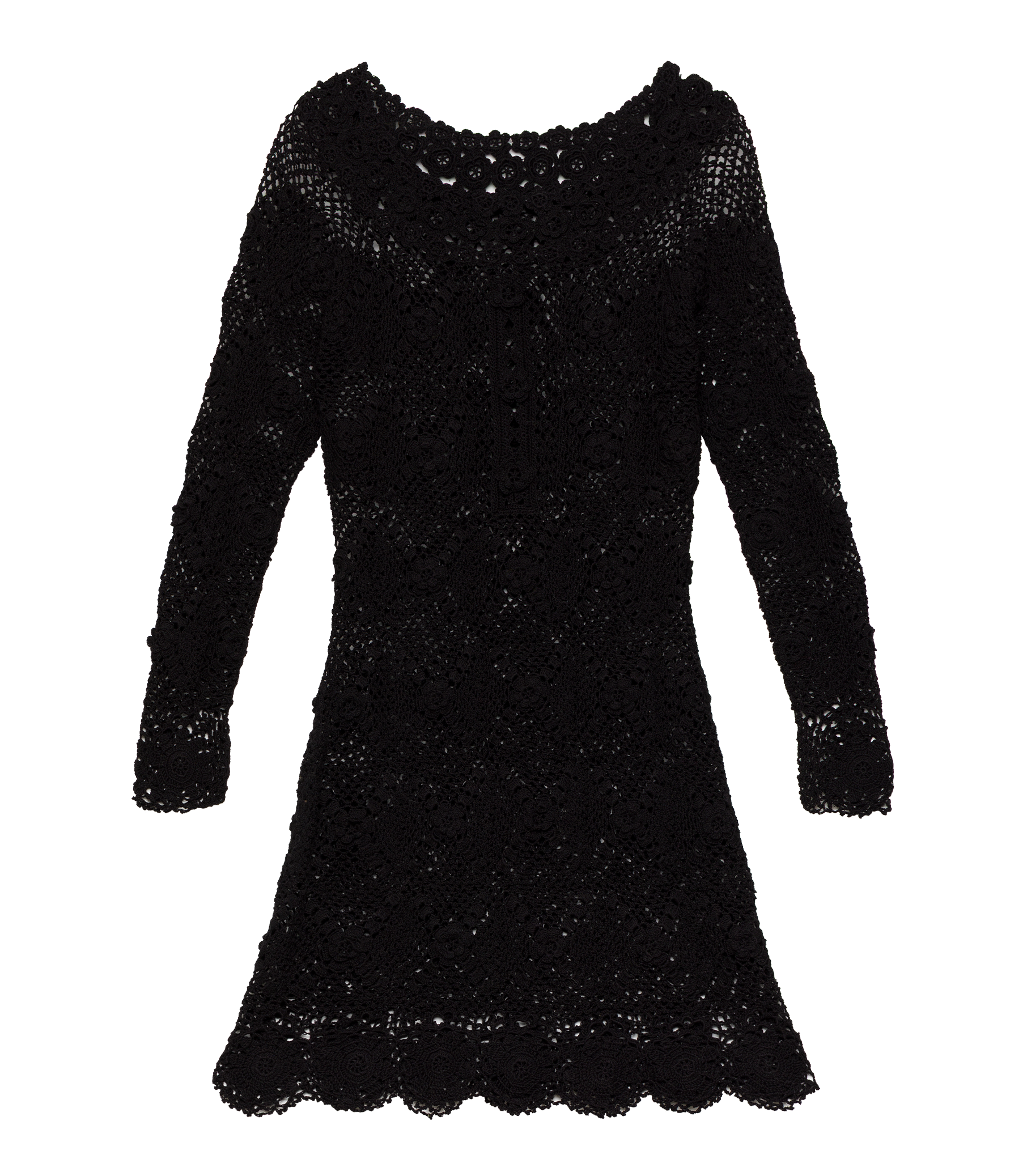 HYACINTHE DRESS -- BLACK view 6
