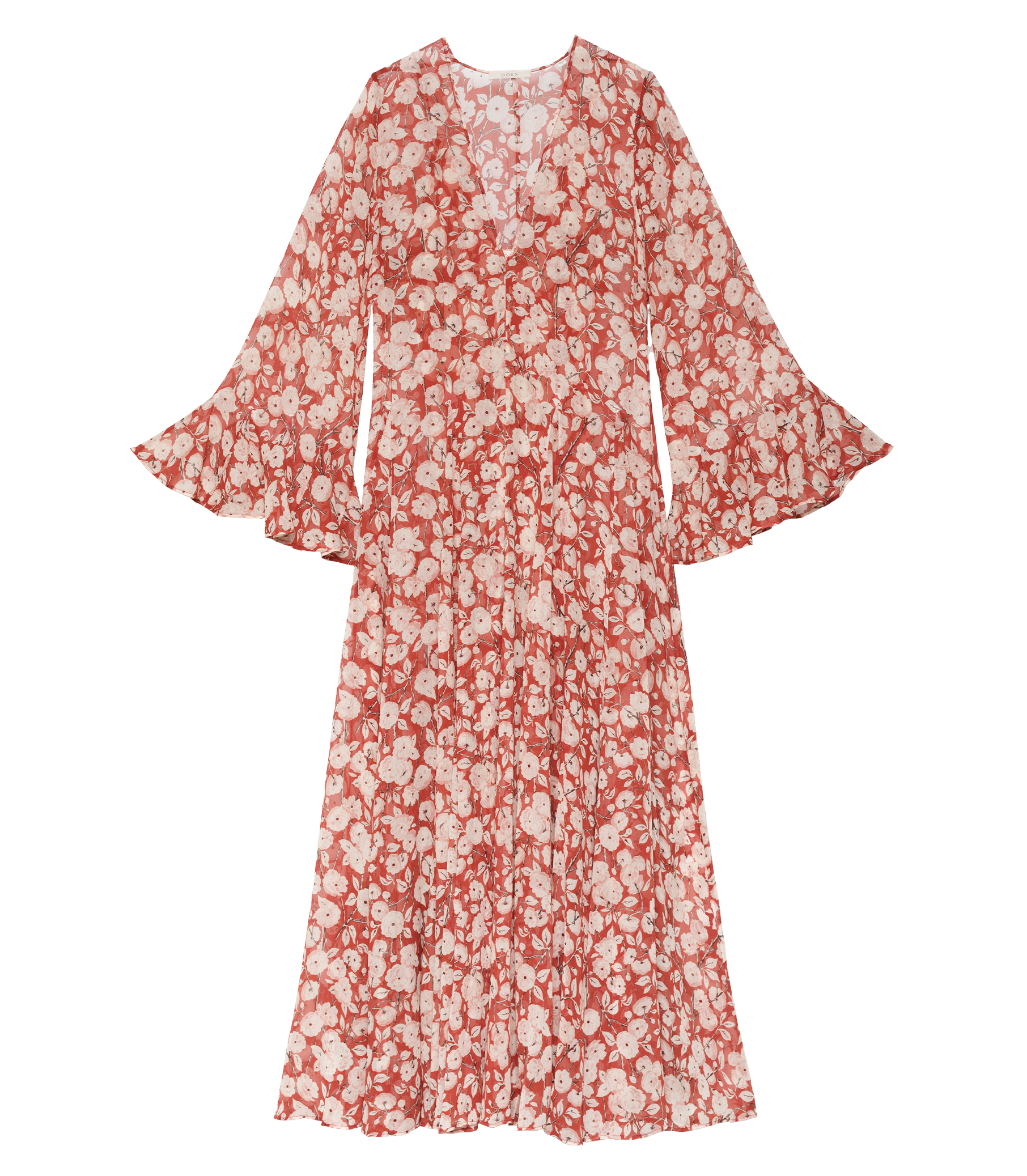 IMELDA DRESS -- ROUGE AMBRIDGE ROSE view 7
