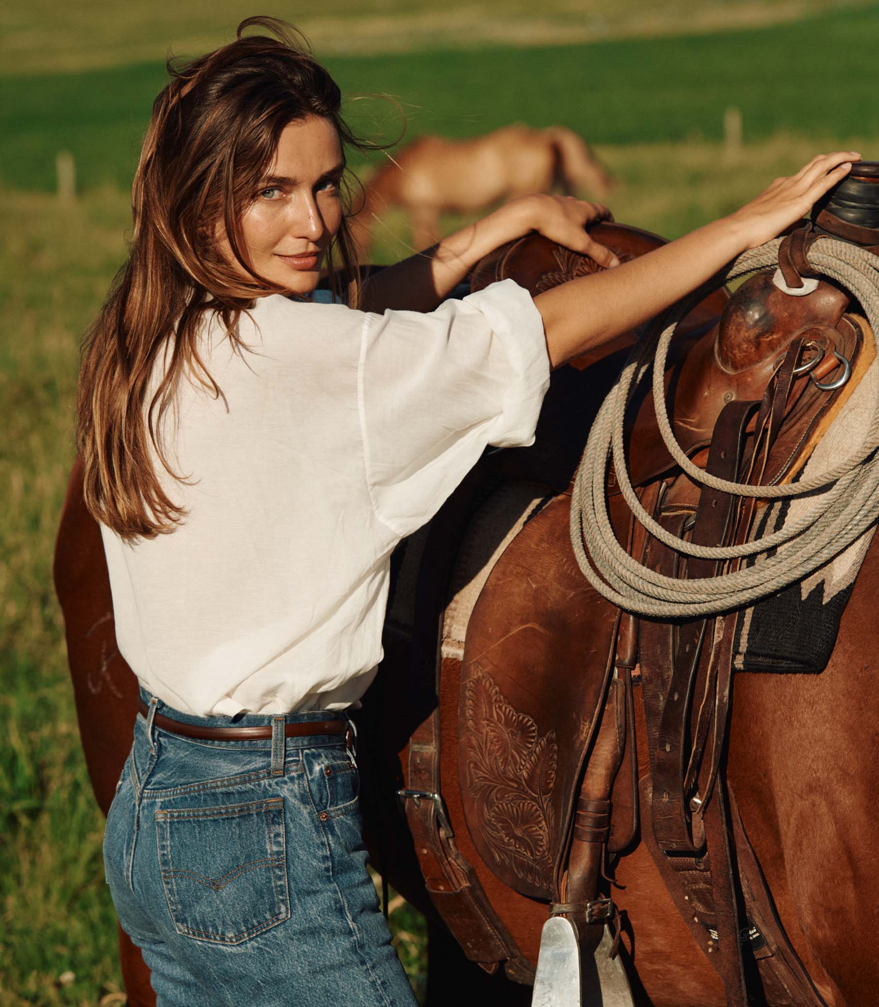 THE JANE BLOUSE -- SALT view 5
