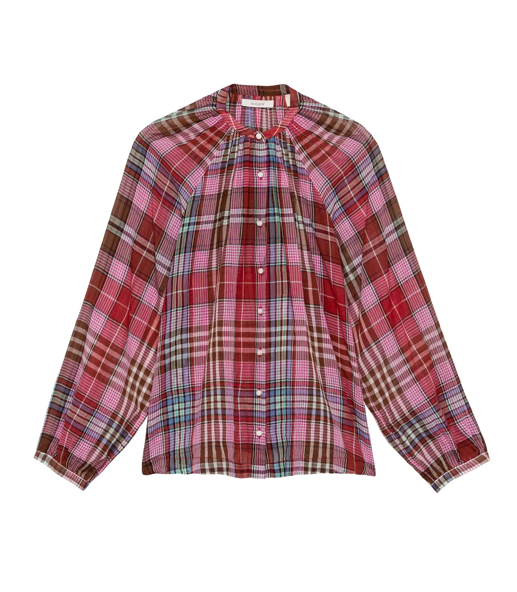 HMD -- JANIS TOP -- FRANCINE PLAID view 7
